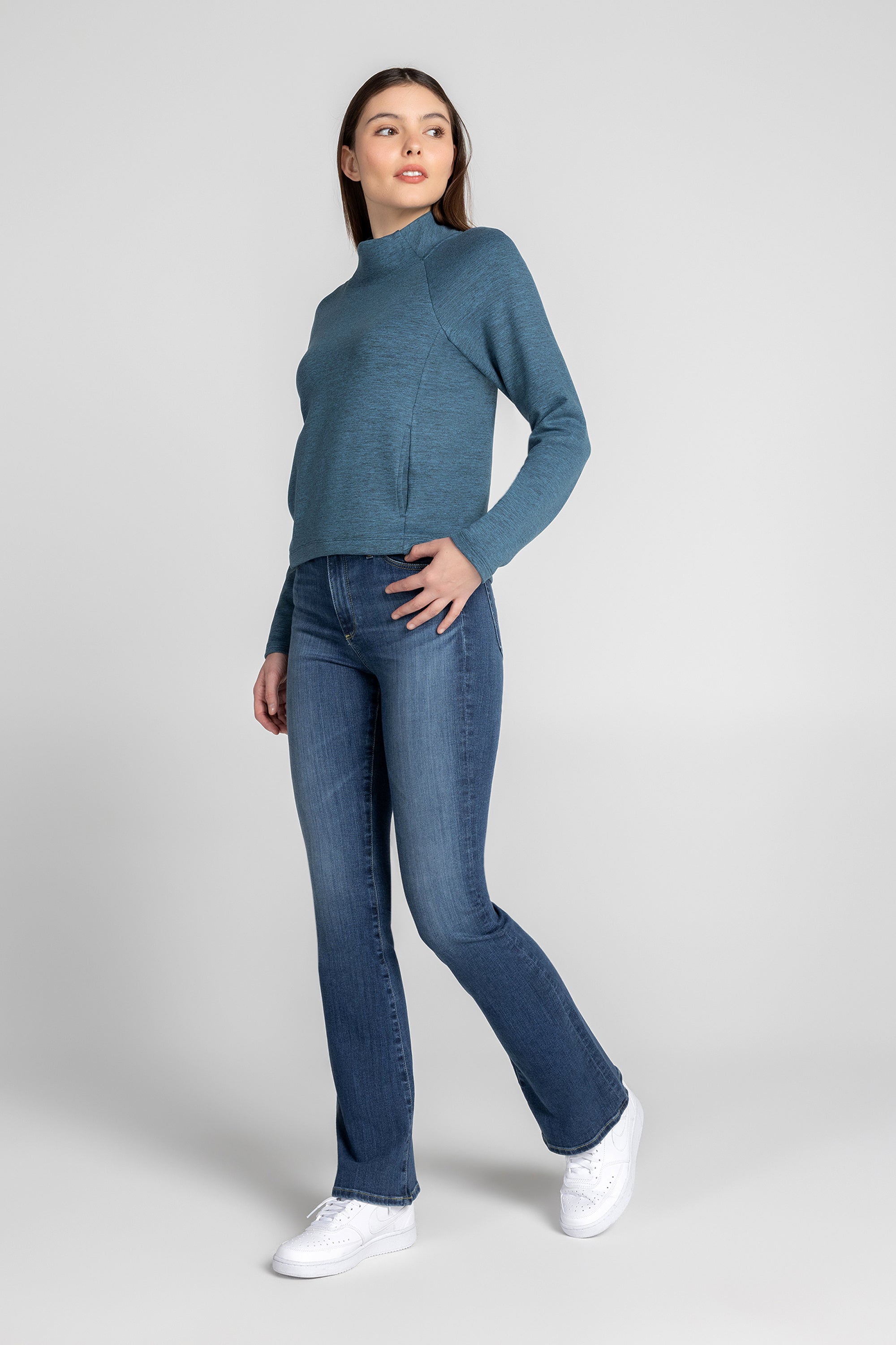 Azure Fleece Sweater