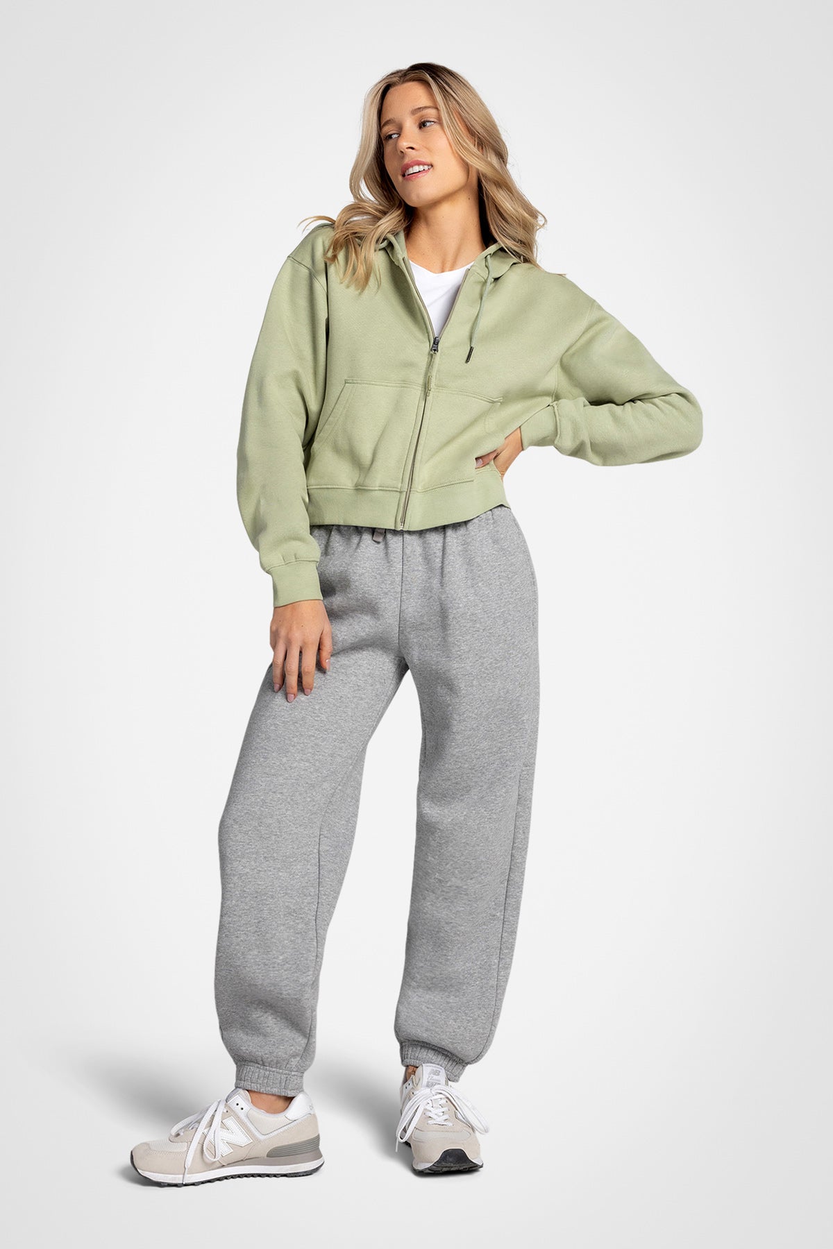 Fleece Jogger with Drawstring – 28”