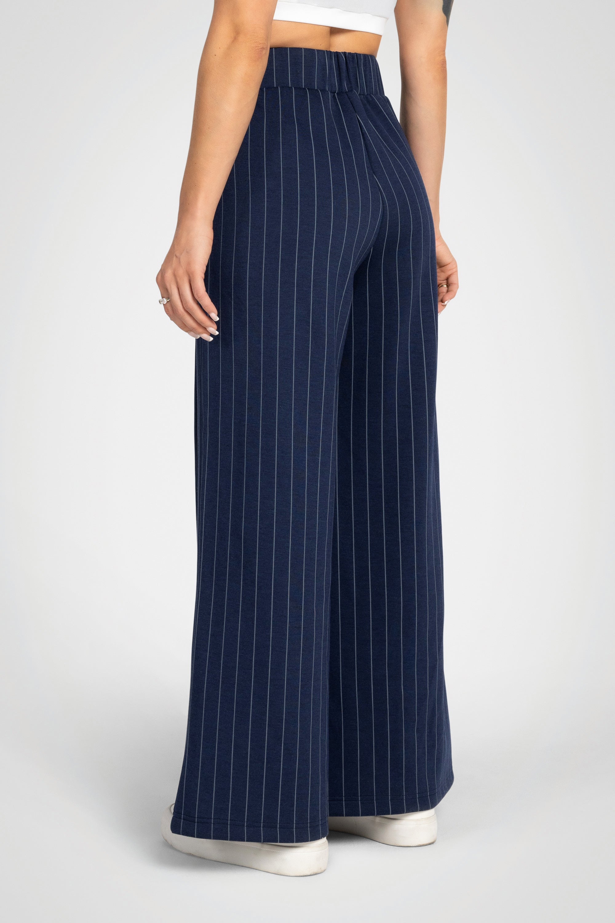 Pinstripe Deluxe Ultra Wide Leg Pant – 30”