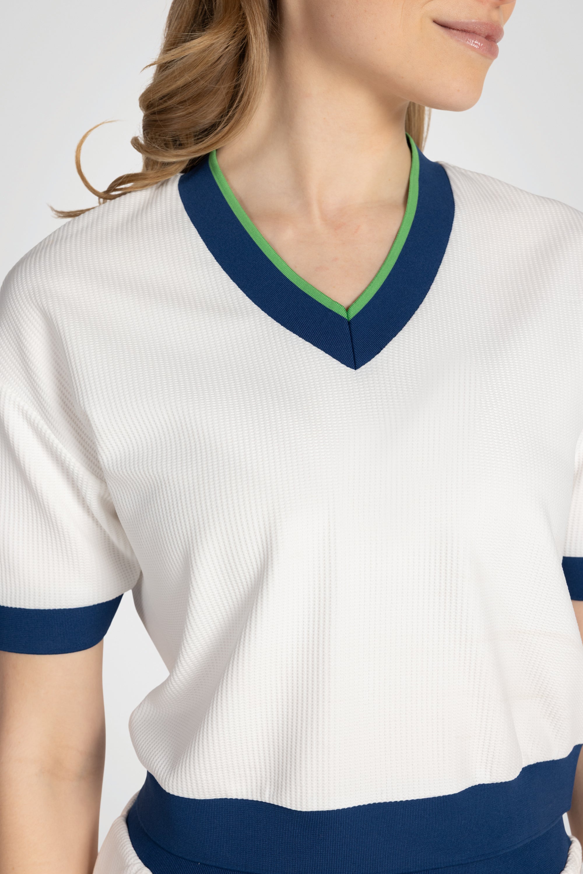 ClubMuse V-Neck Top