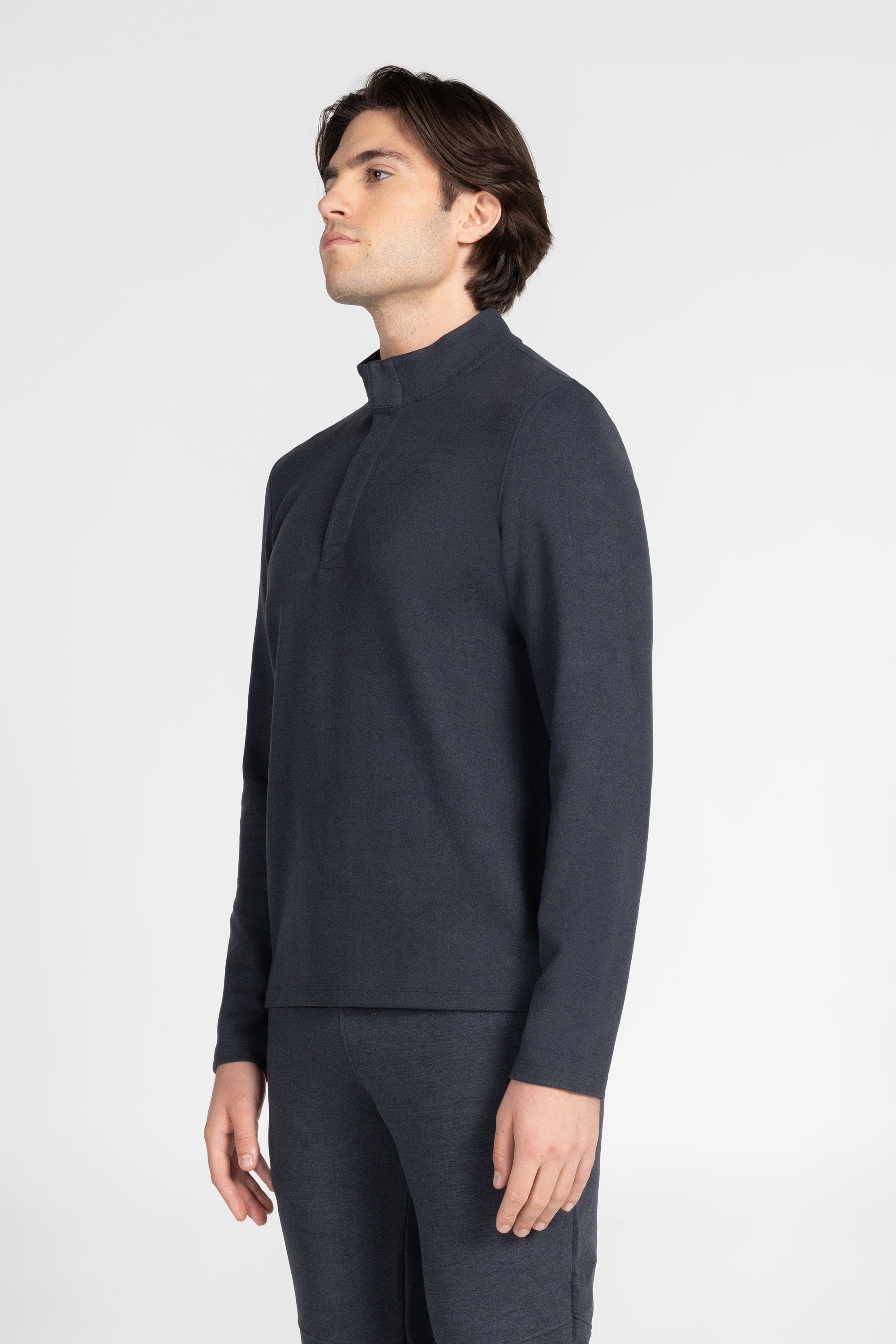 Jackson Quarter Snap Long Sleeve Top