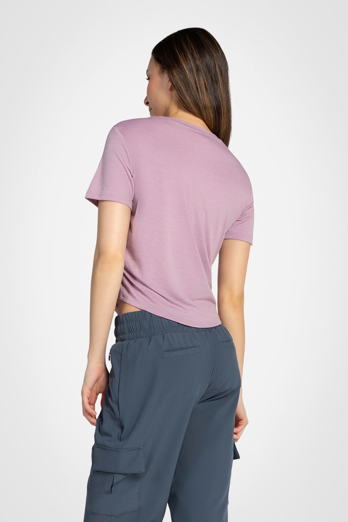 Active Ruched Short Sleeve Top