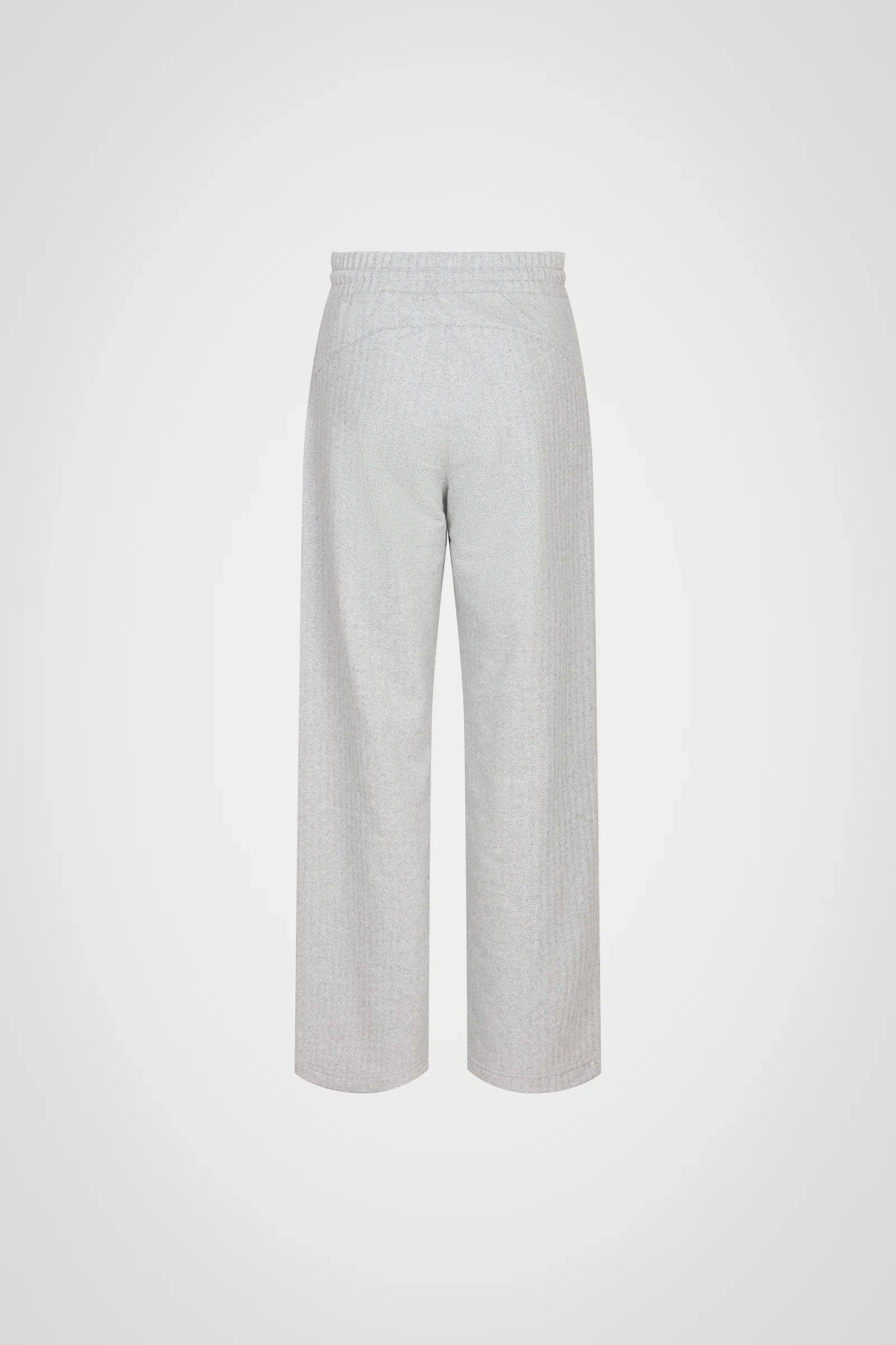 Cozy Herringbone Wide Leg Pant