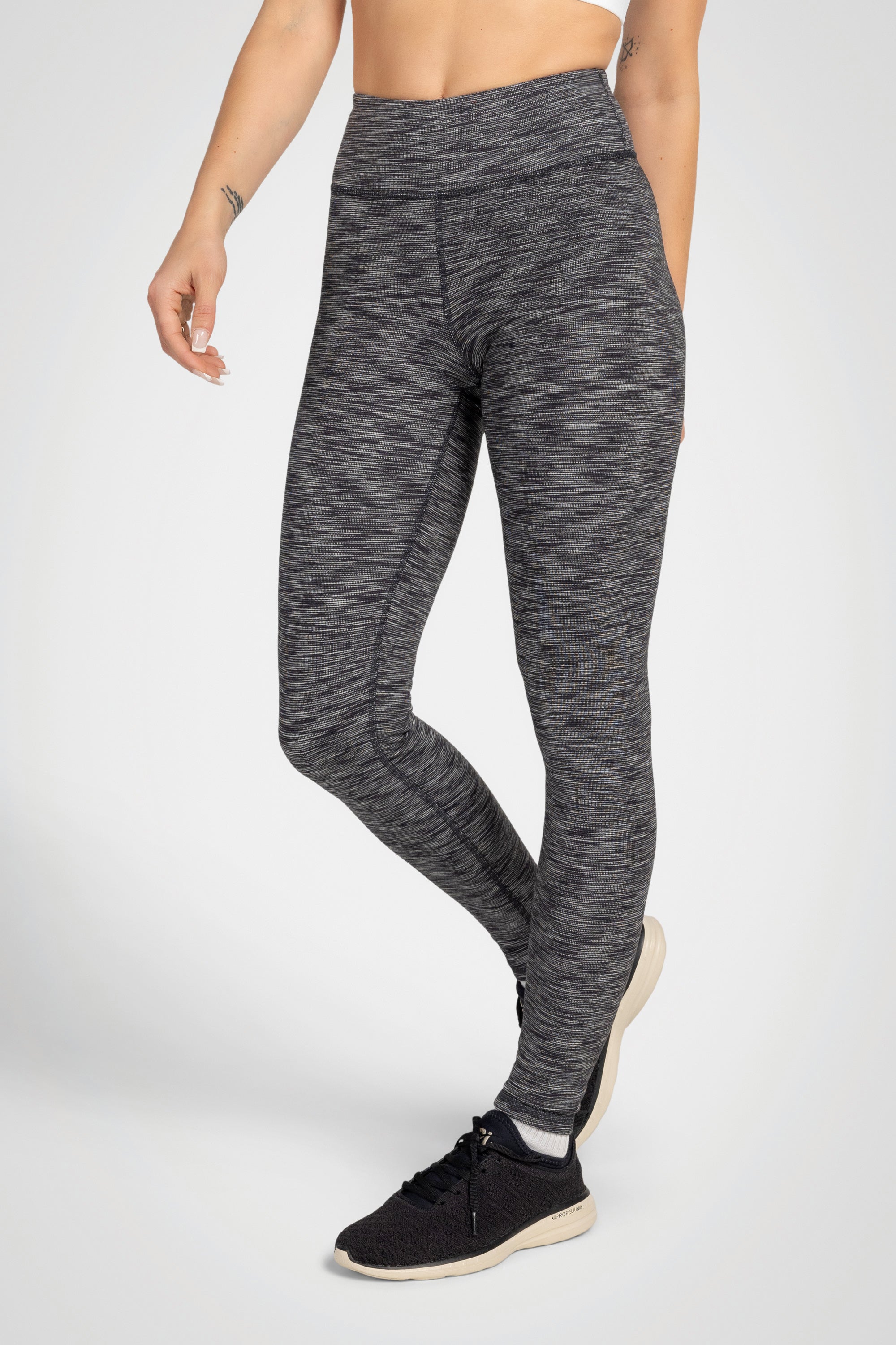 Yarn-Dye Interlock High-Waist Legging – 27”