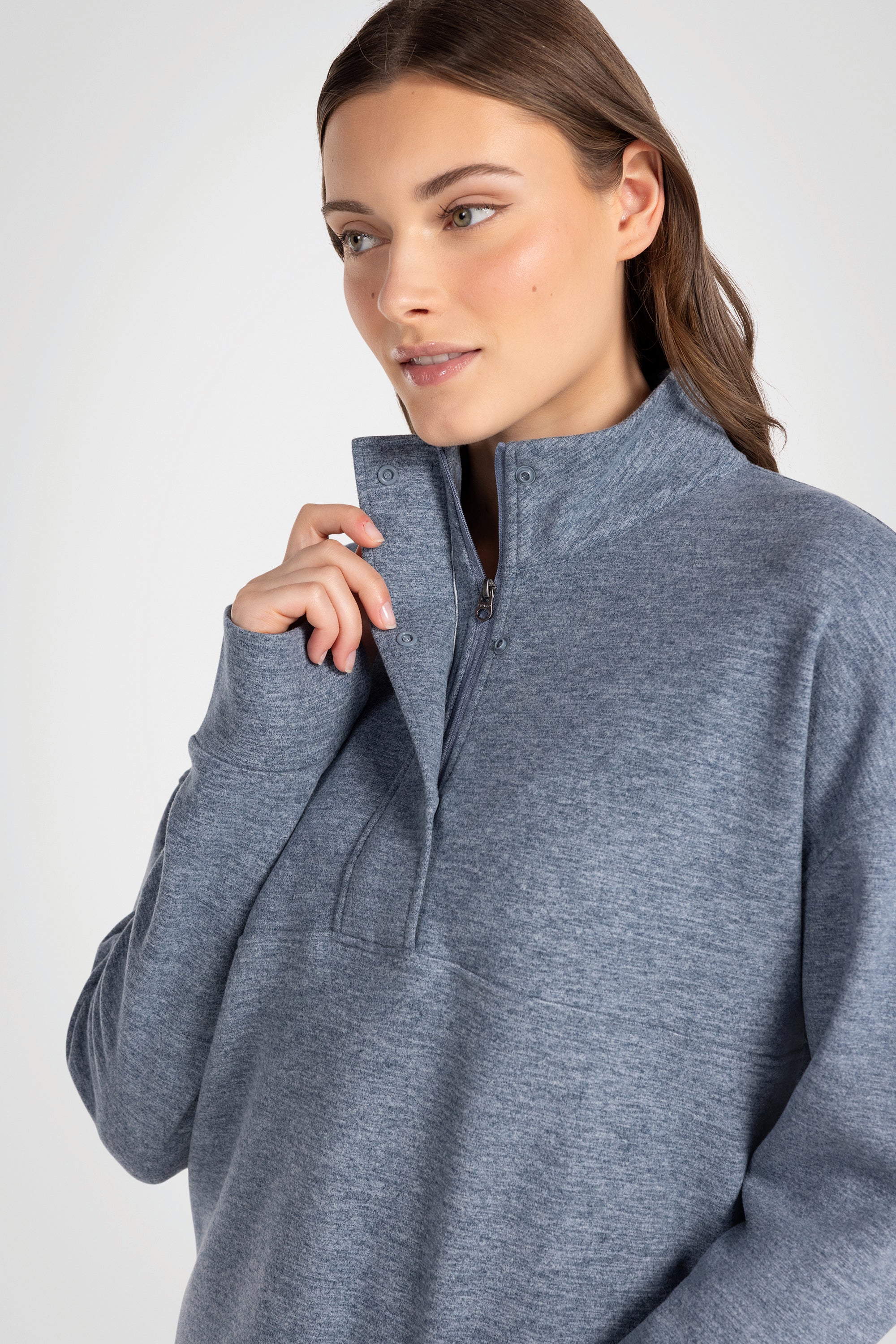 Studio Mock Half Zip