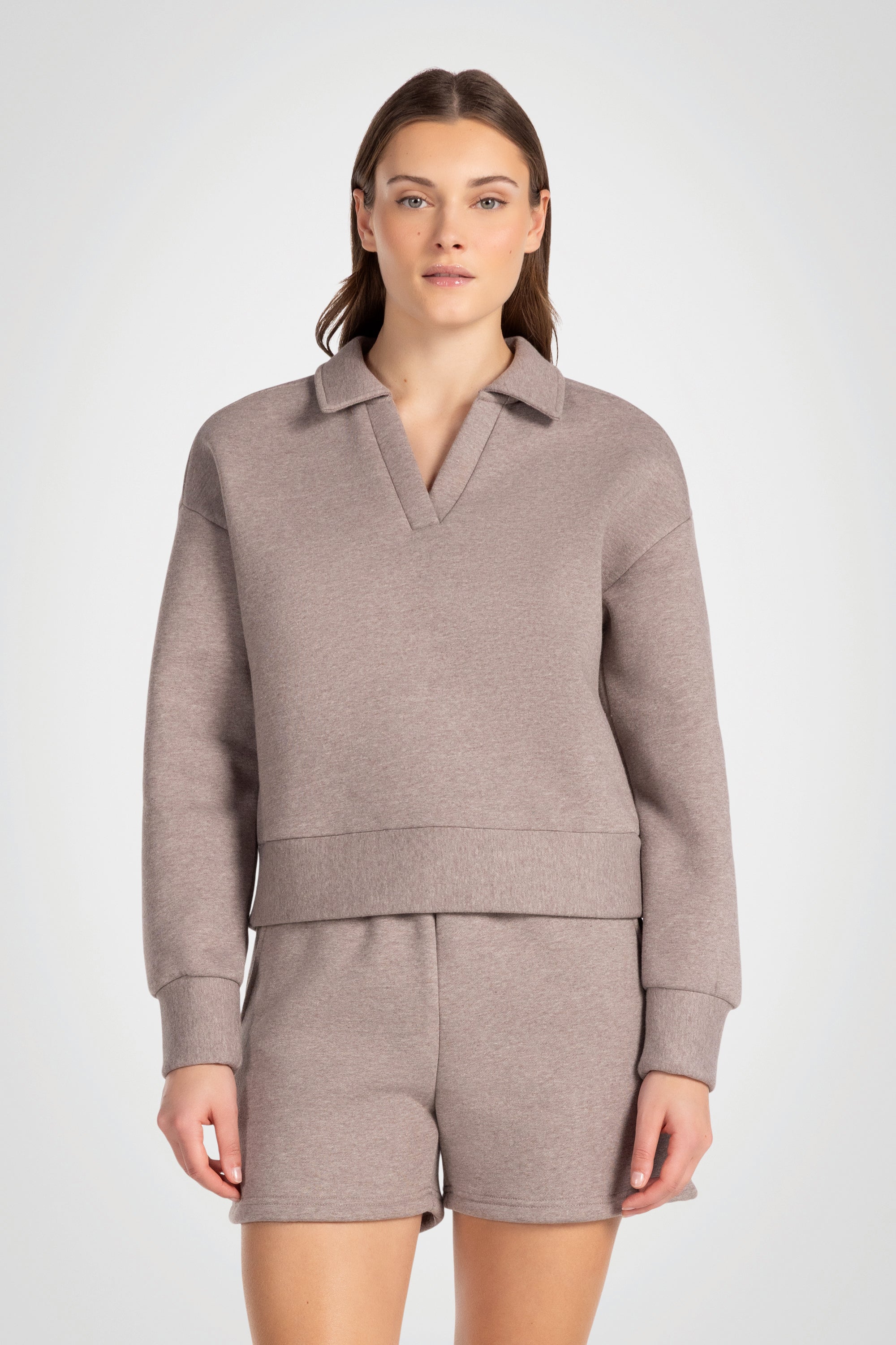 CozyLuxe Johnny Collar Fleece