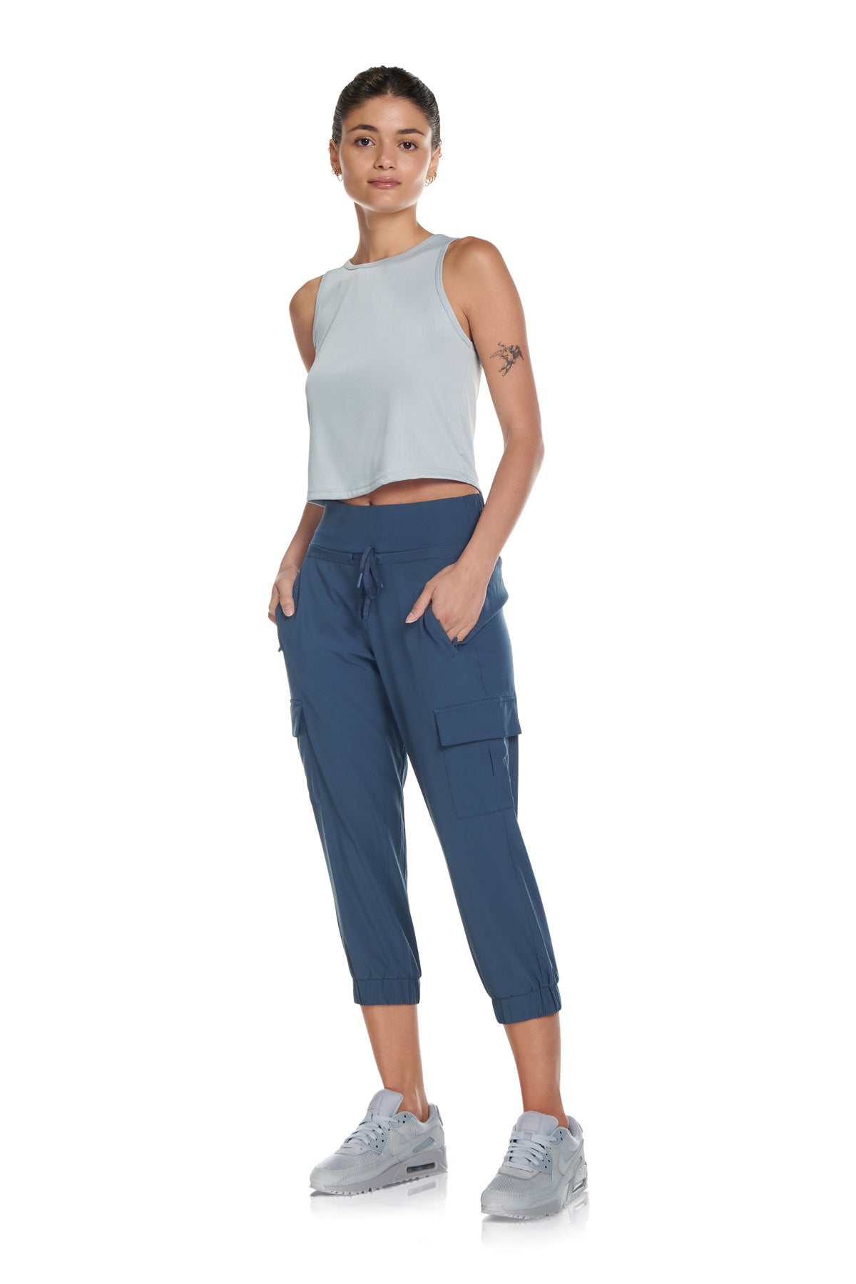 Cargo Woven Crop Jogger