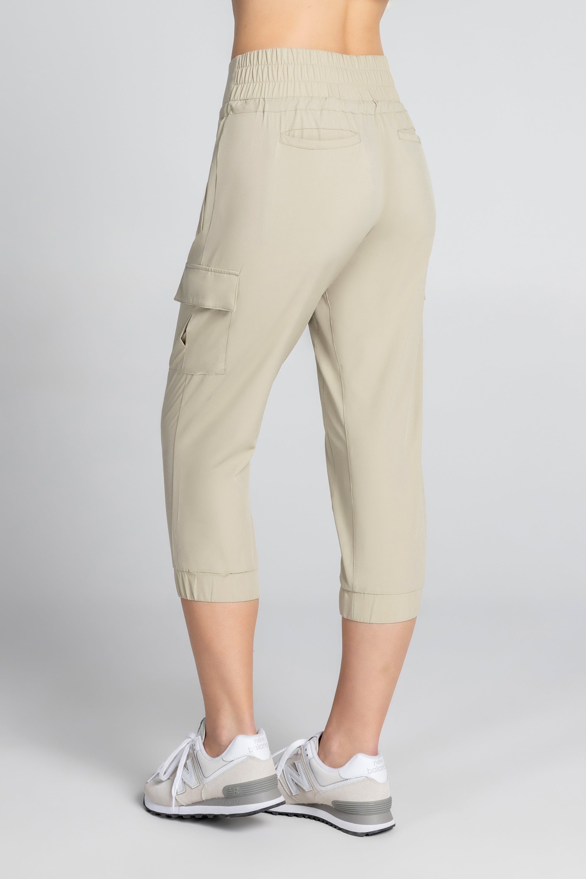 Cargo Woven Crop Jogger