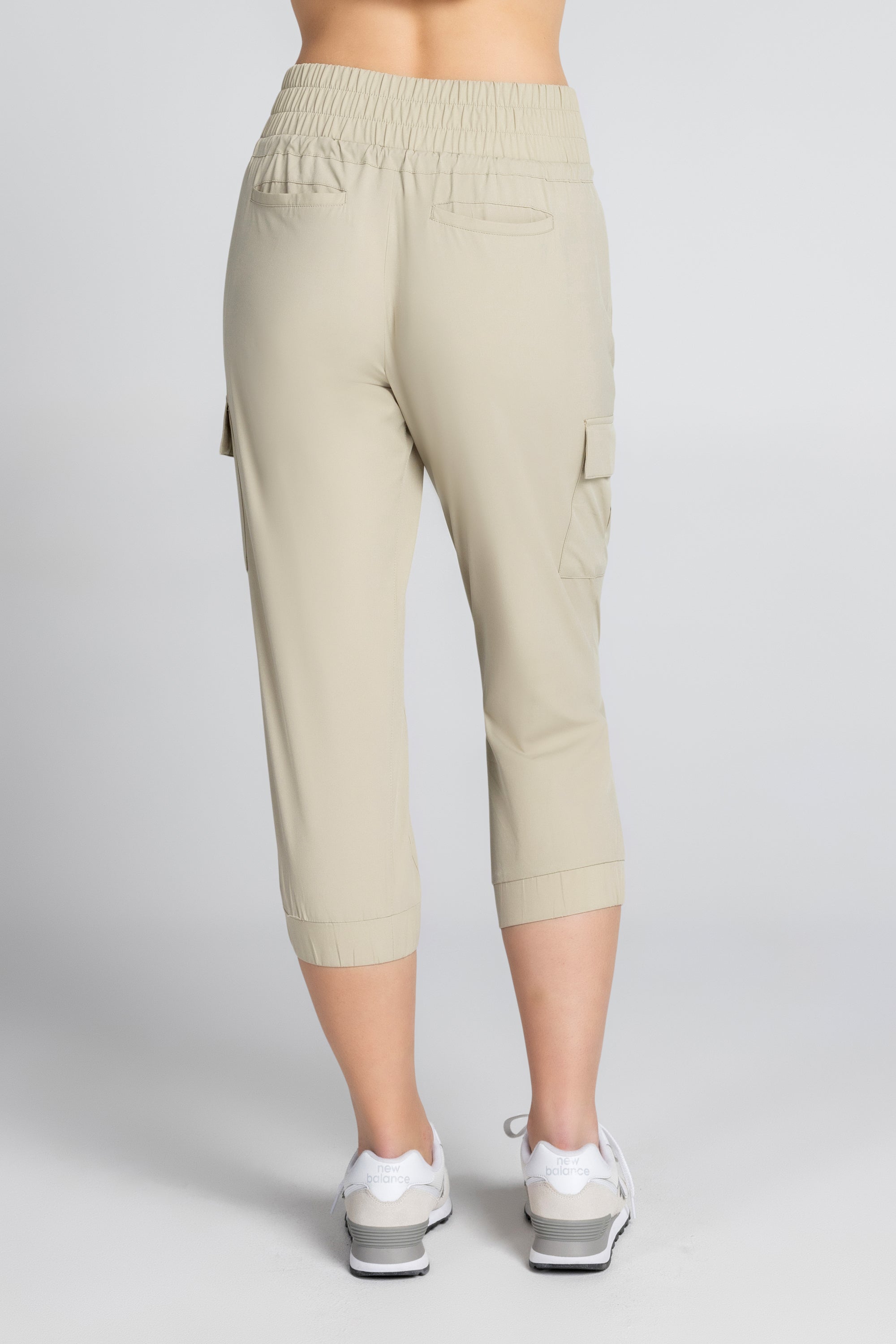 Cargo Woven Crop Jogger