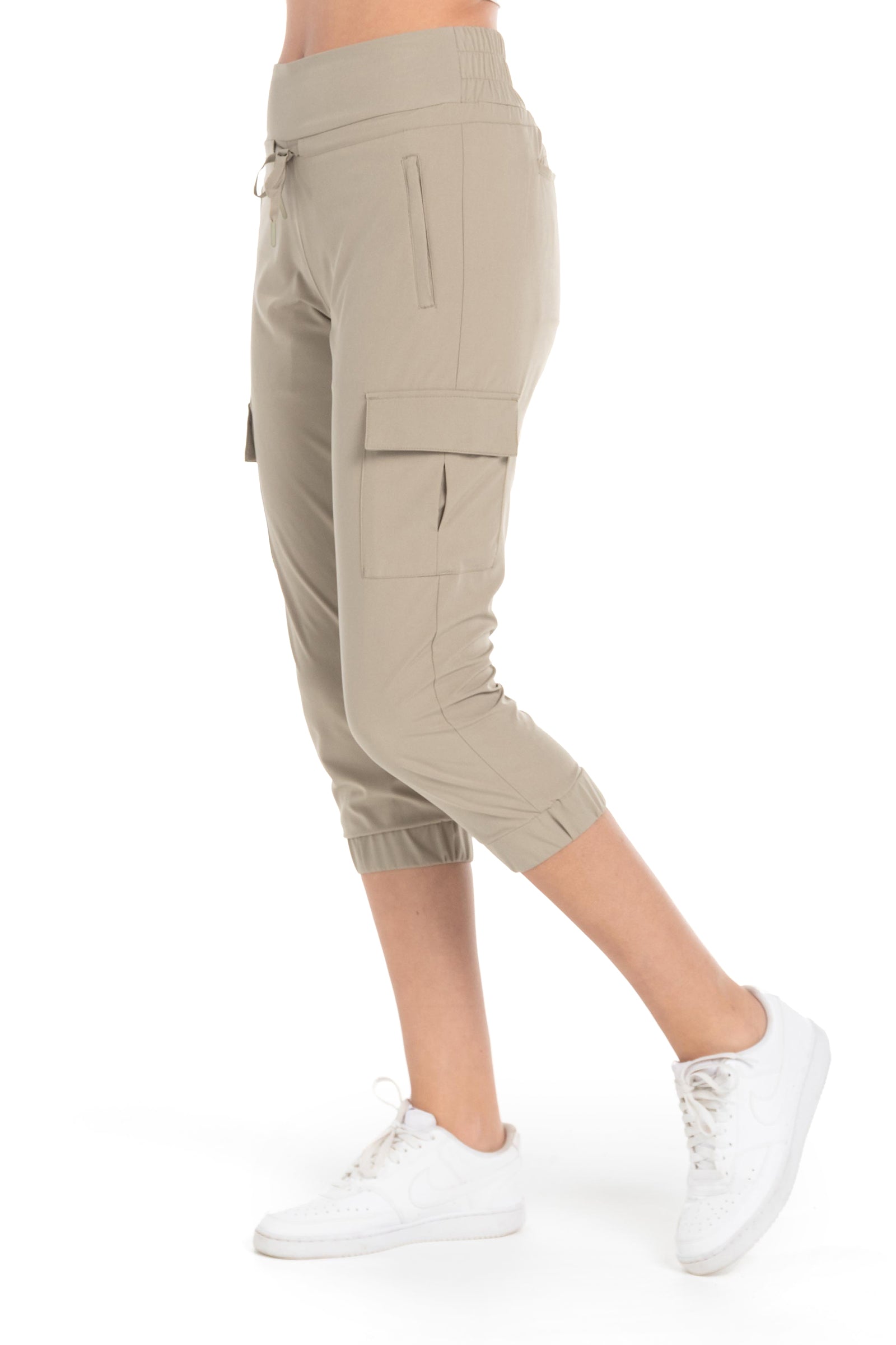 Cargo Woven Crop Jogger