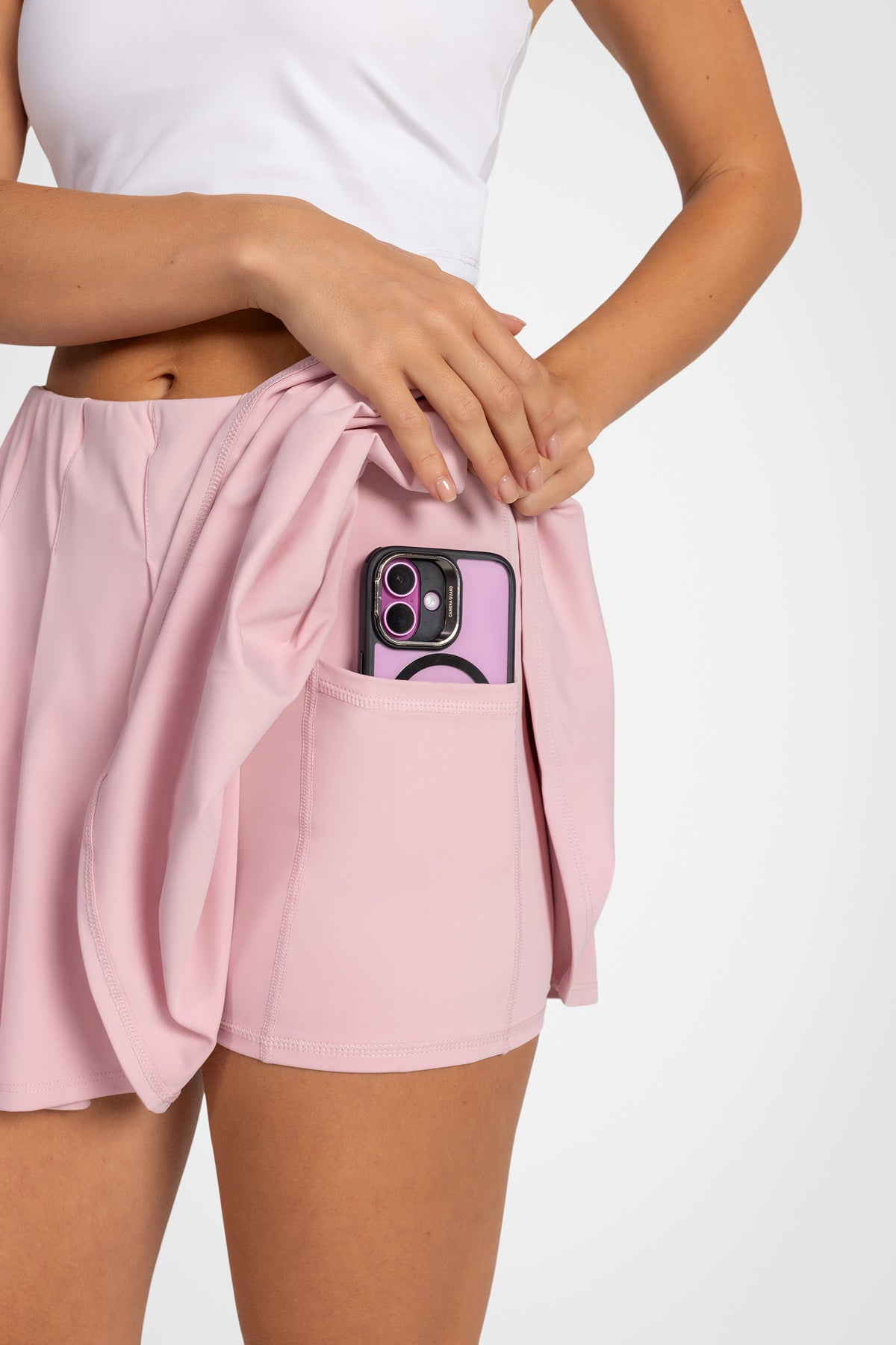 Lyra Wide Pleat Skort