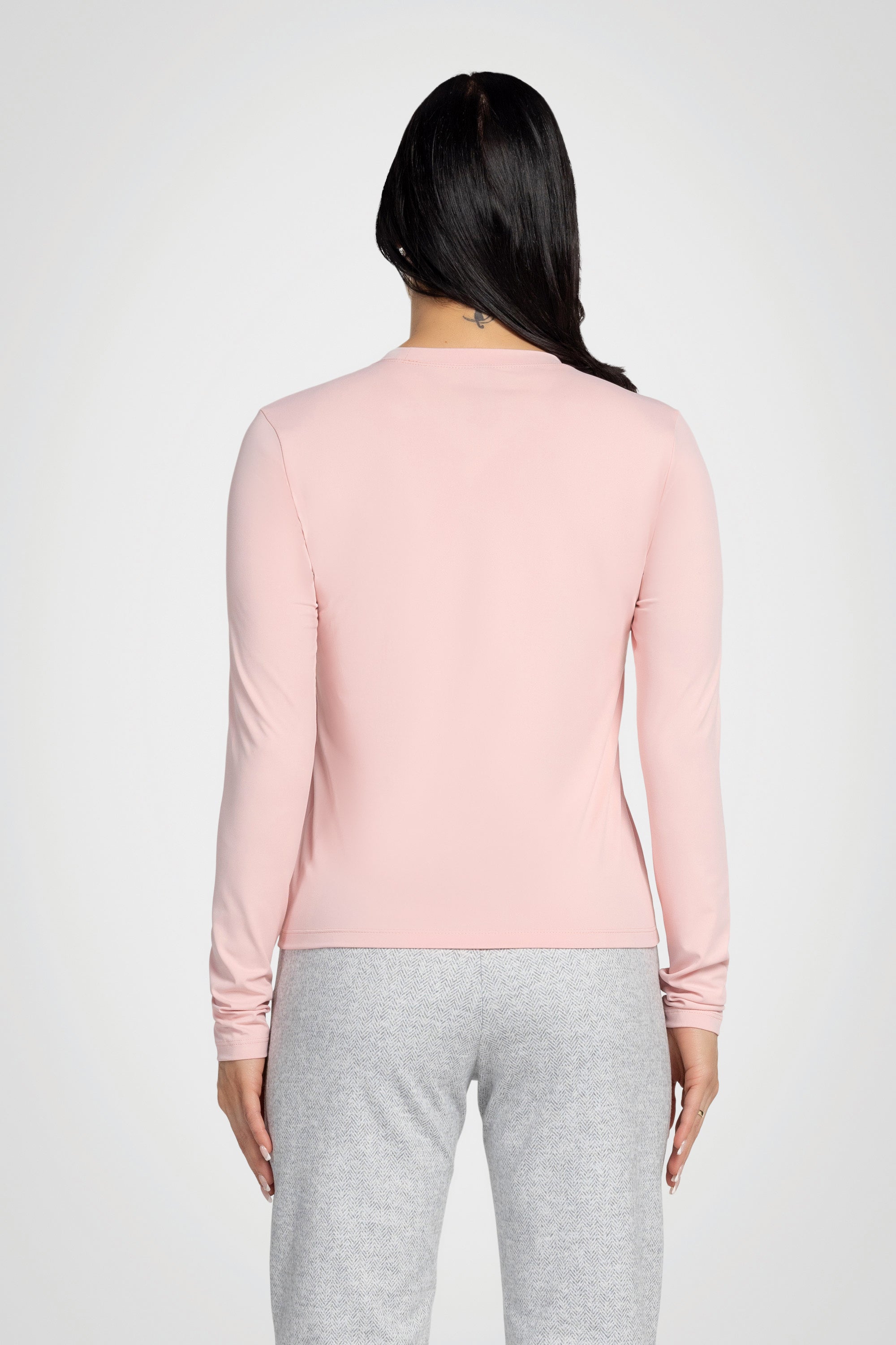 Willow Long-Sleeve Crewneck Top
