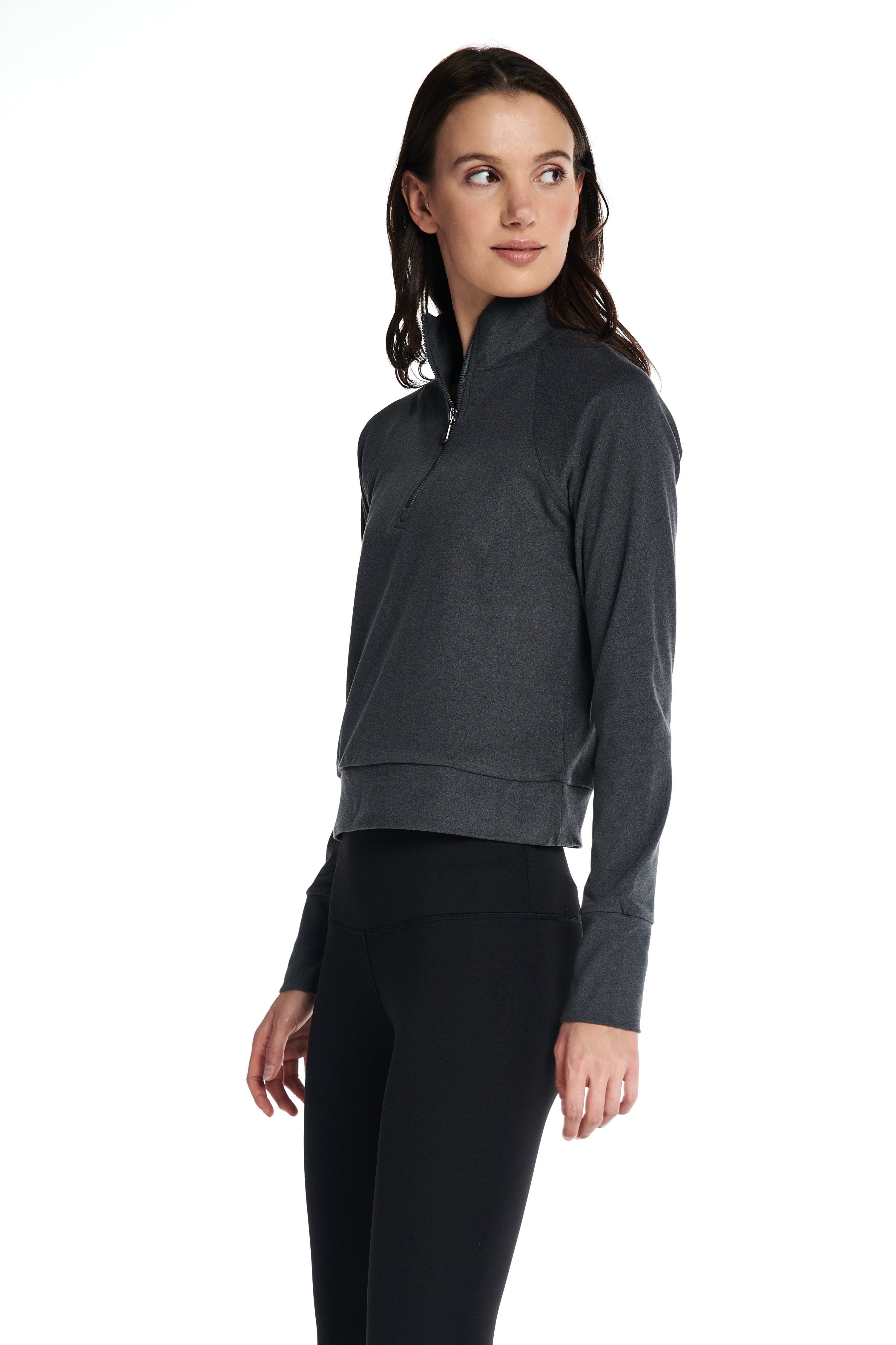 Aspen ¼ Zip Long Sleeve Sweater