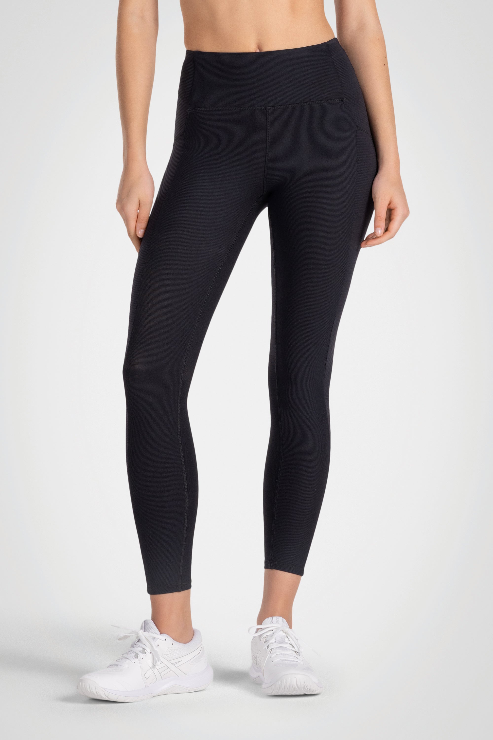 Solstice Race Ribbed High-Waist Legging 25" Inseam