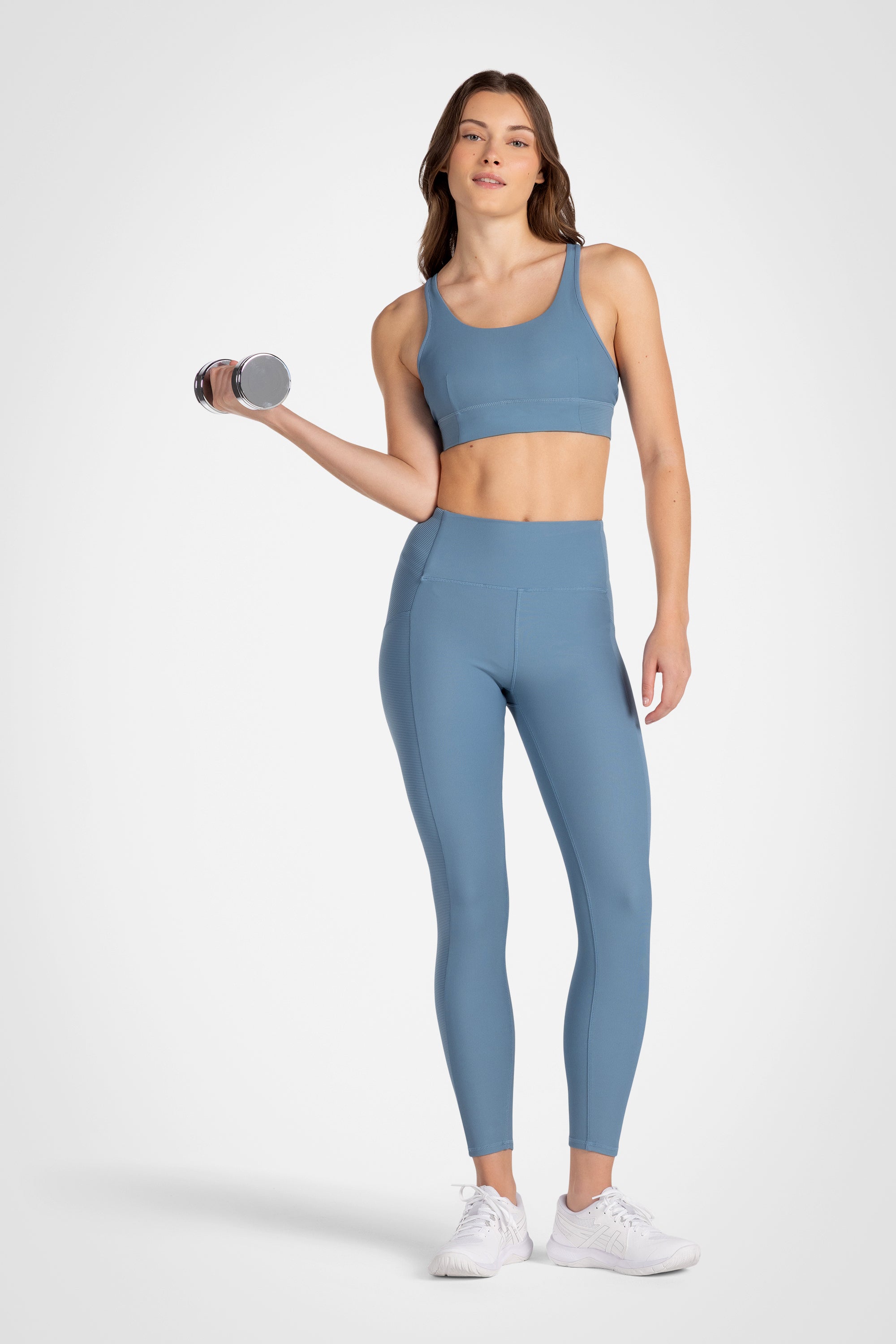 Solstice Escalate Ribbed Bra Top