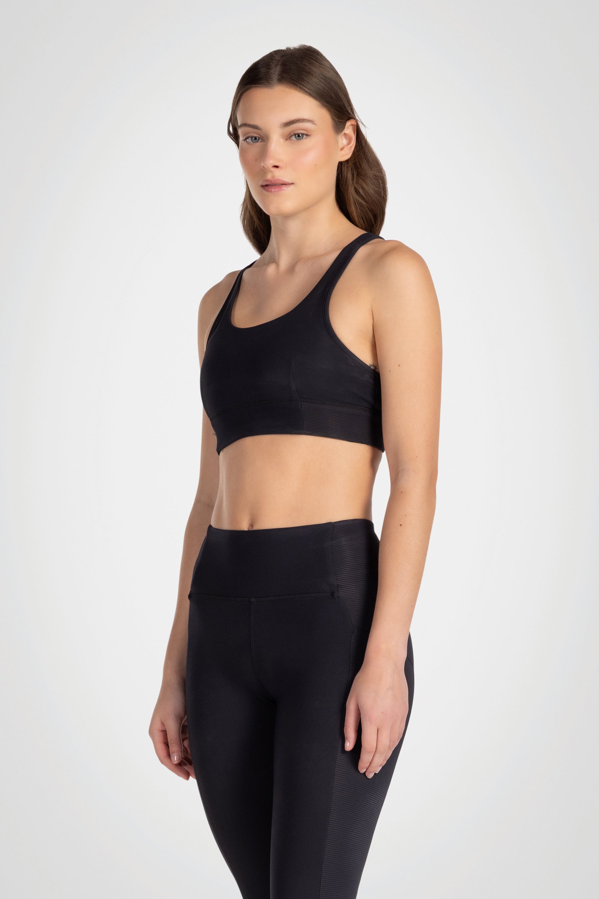 Solstice Escalate Ribbed Bra Top