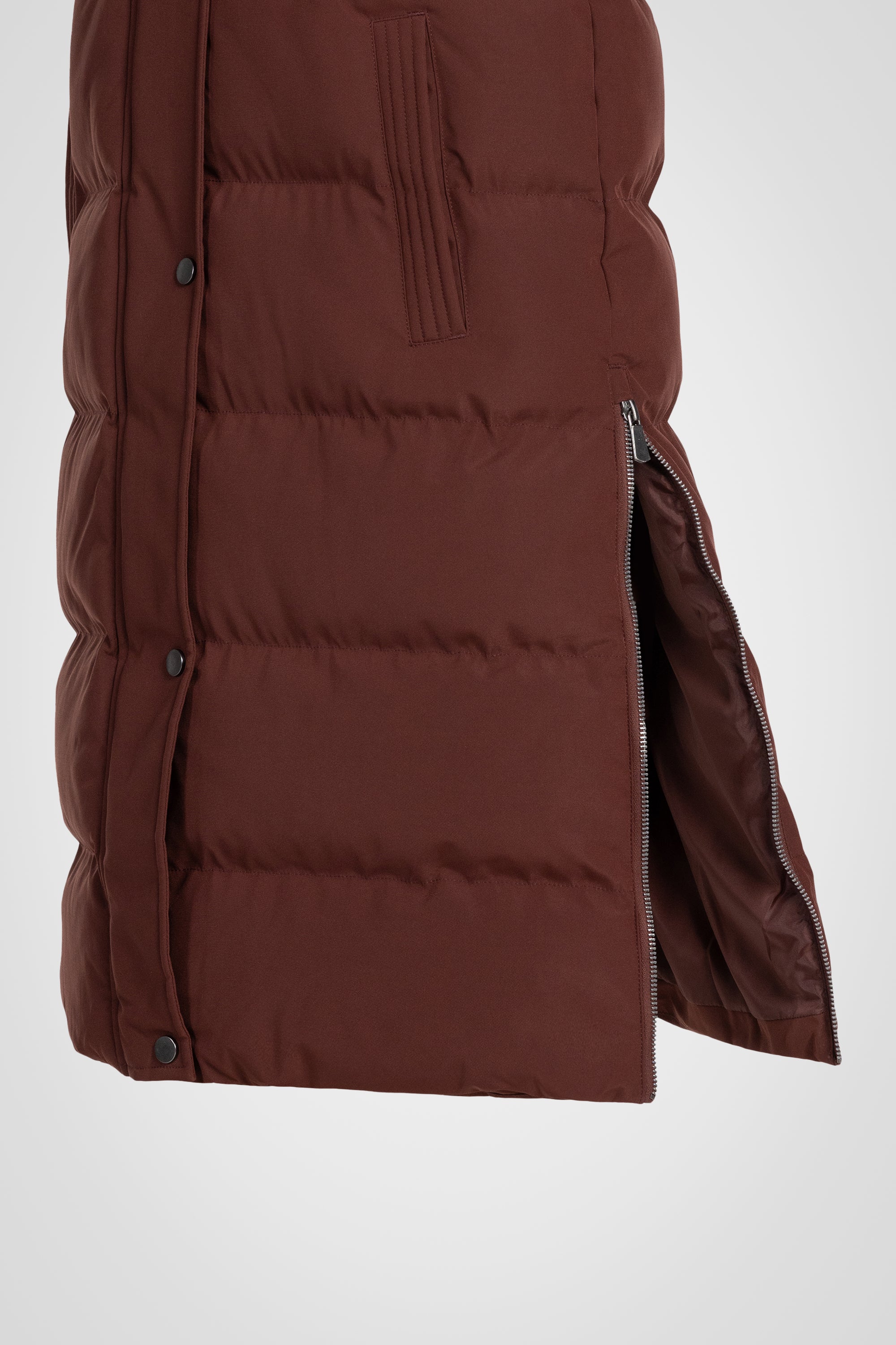 Explorer Long Puffer Vest