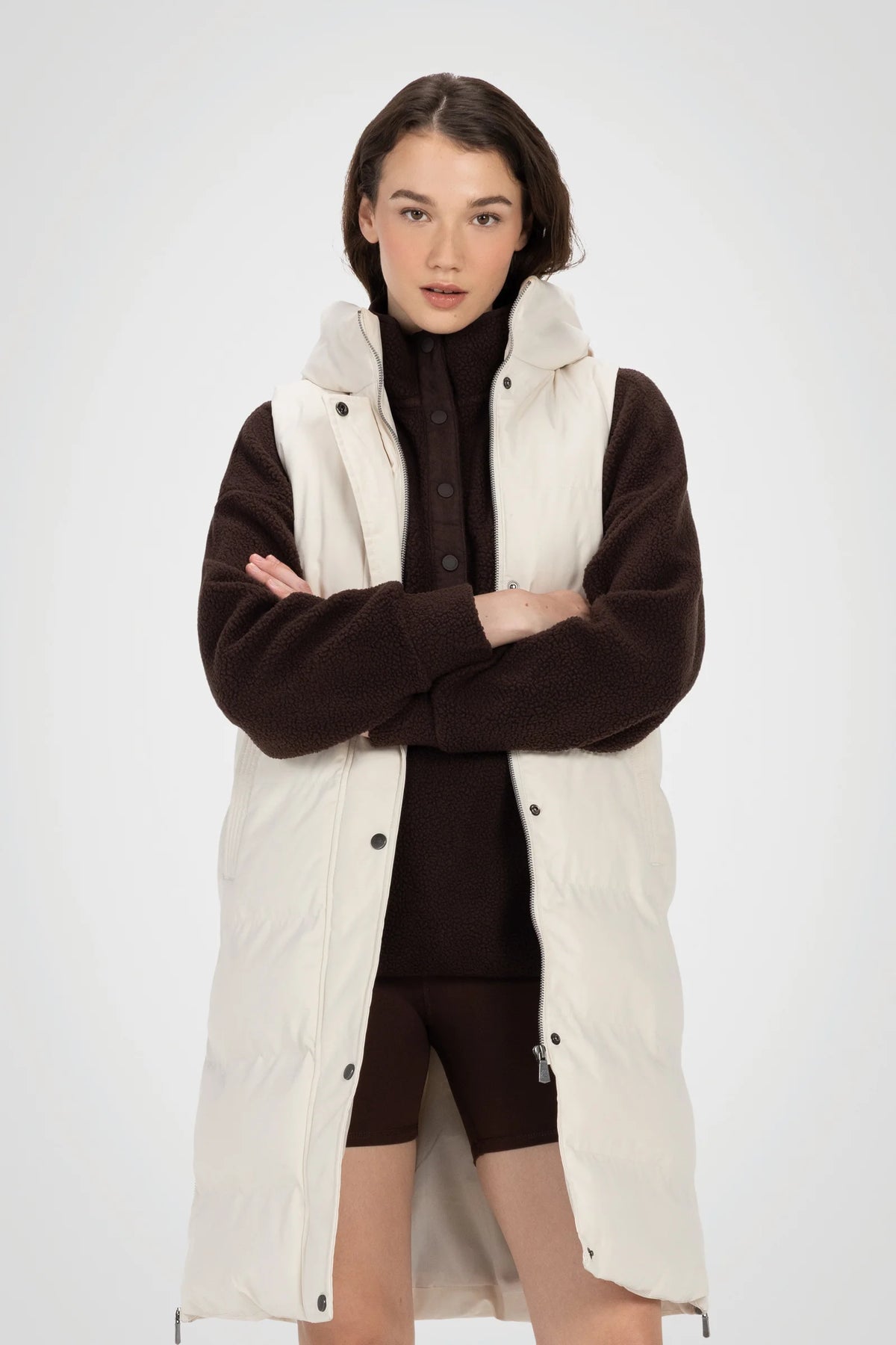 Explorer Long Puffer Vest
