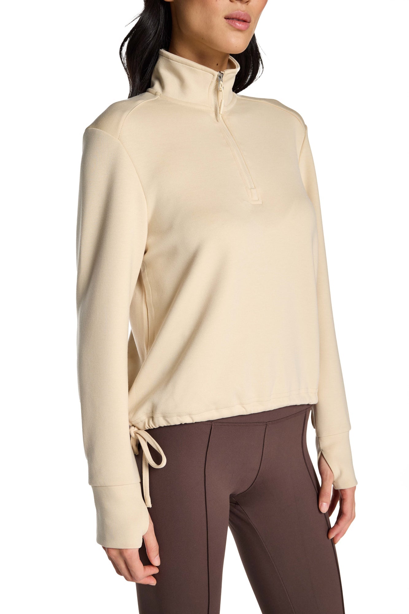 Shelby Funnel Neck Half Zip Sweatshirt