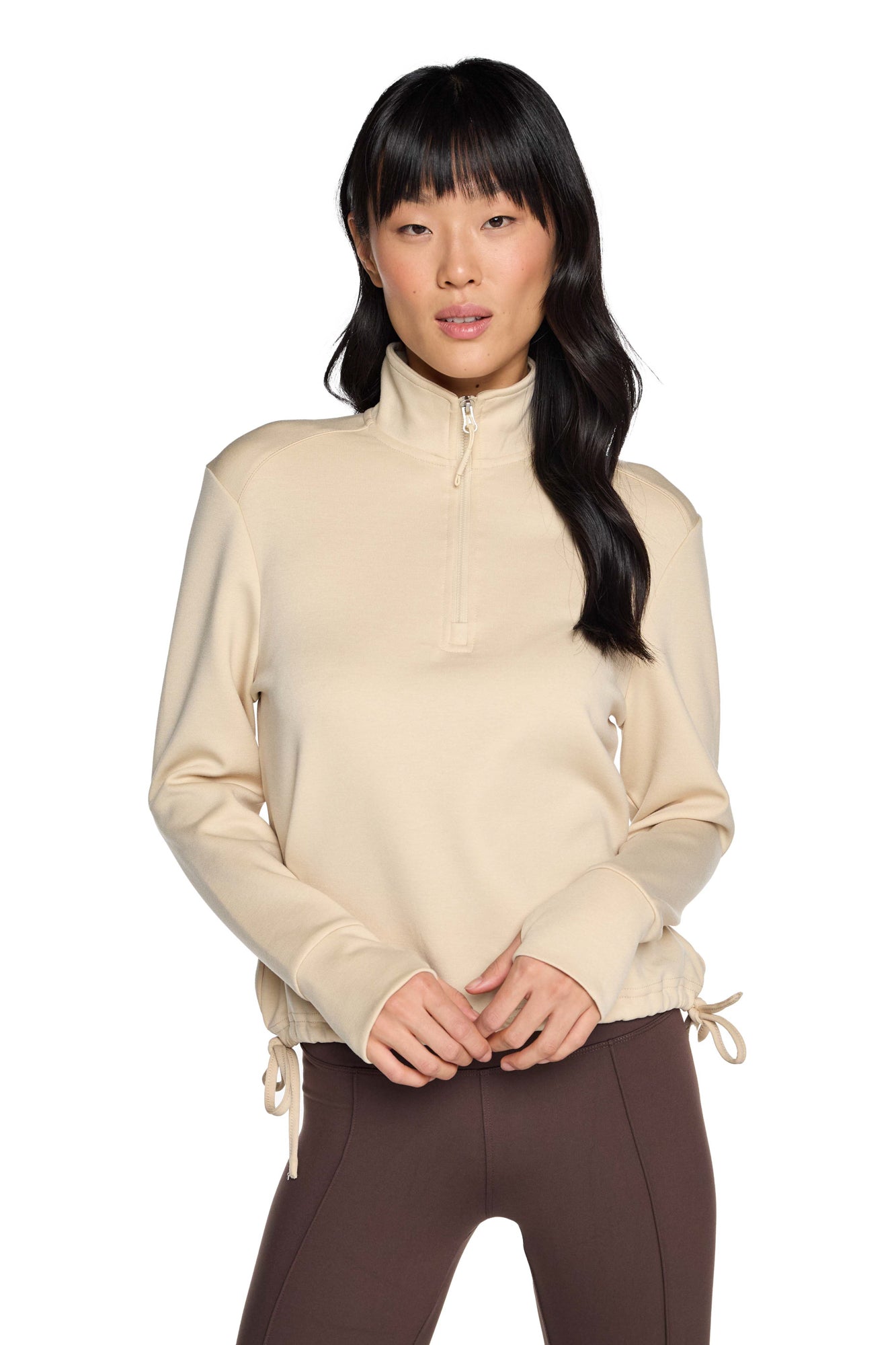 Shelby Funnel Neck Half Zip Sweatshirt