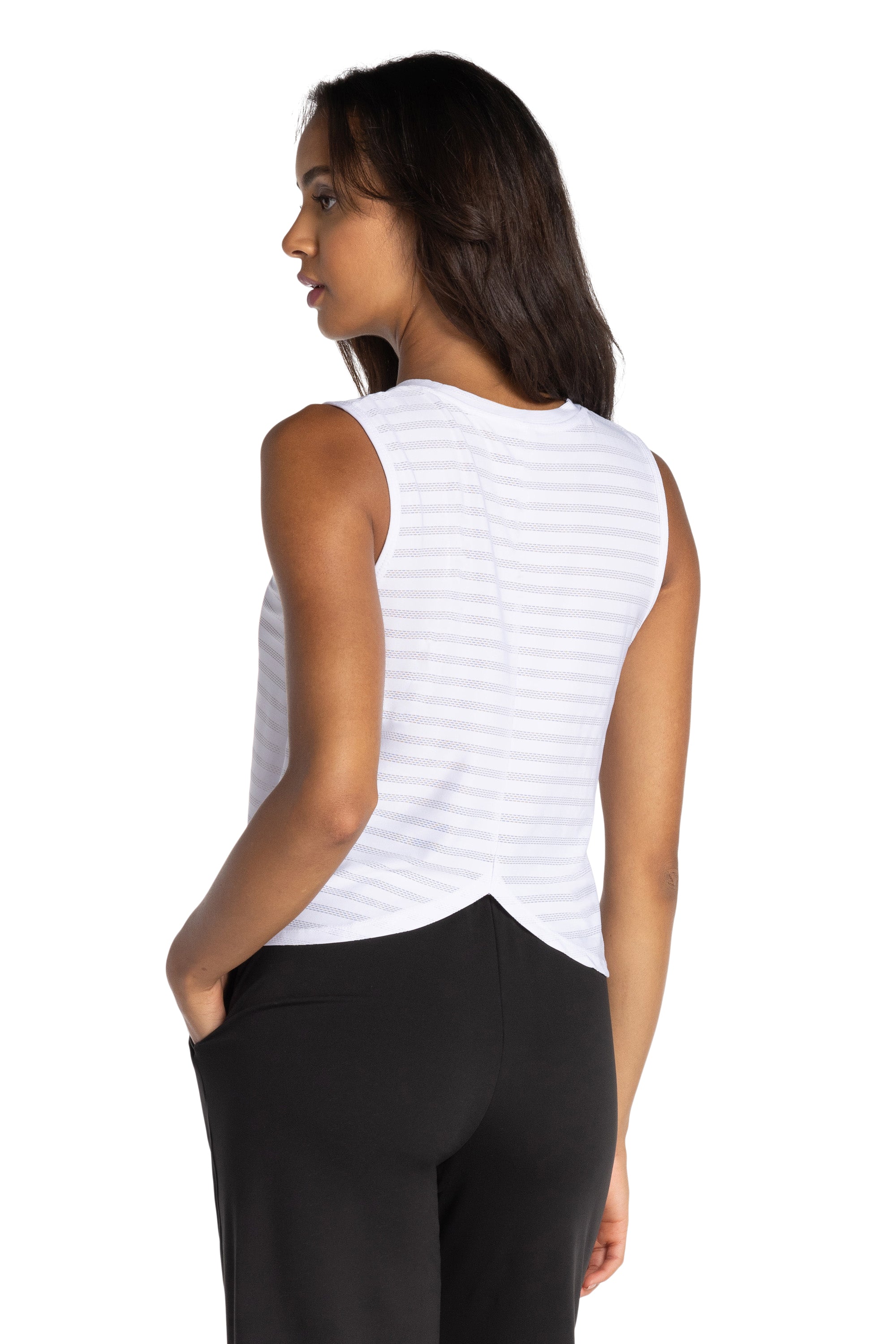 Premium Jacquard tank top