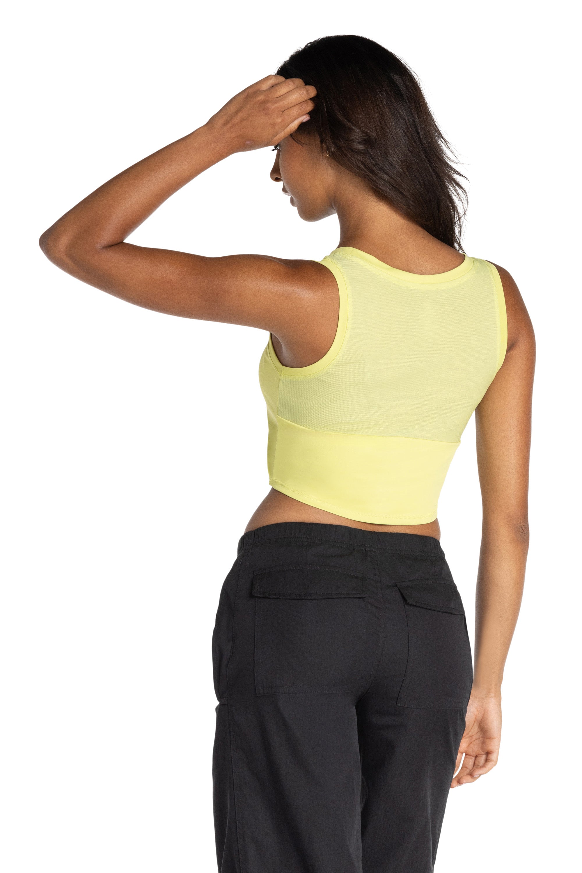 Performance round-neck tank top