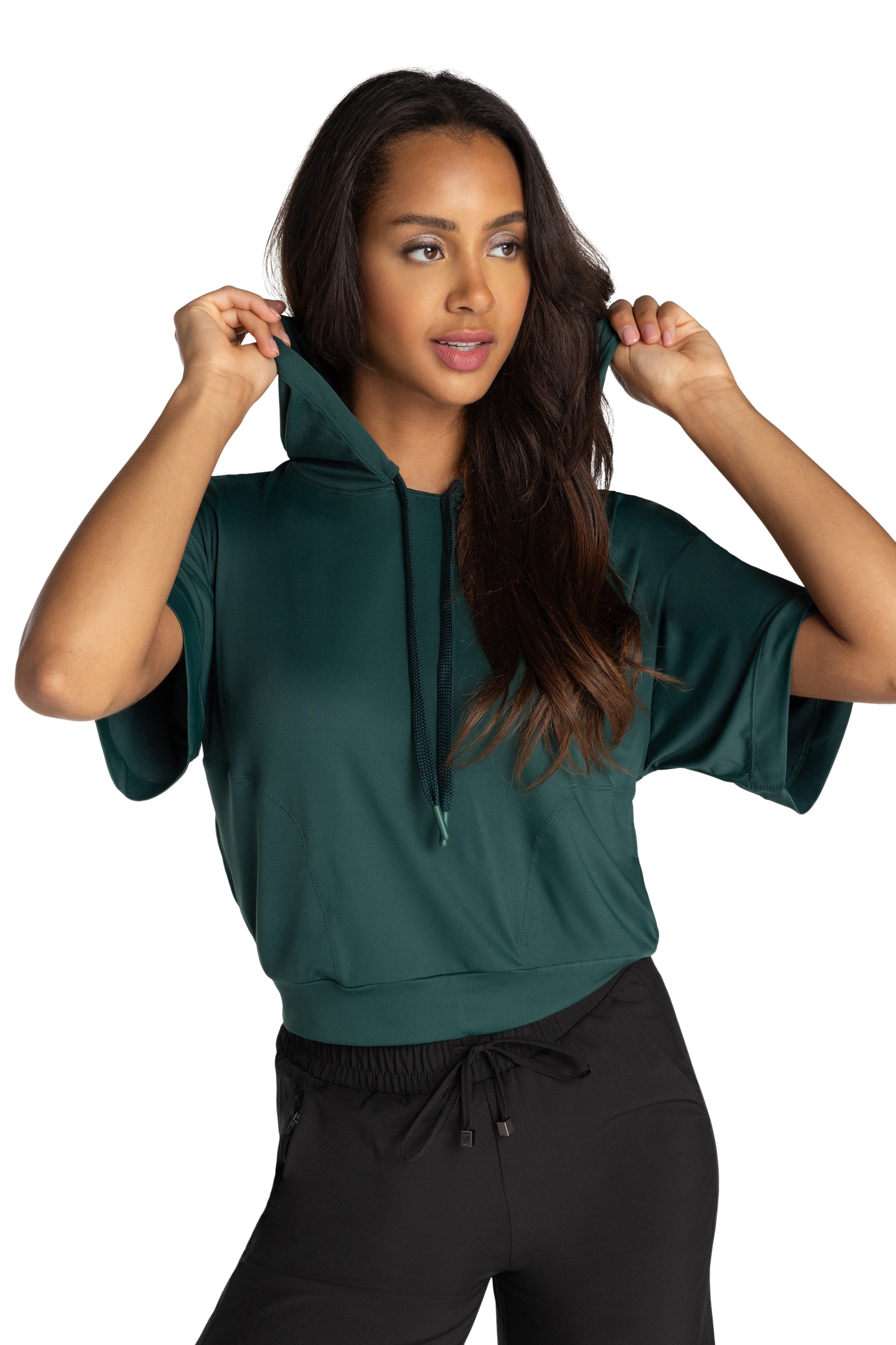 Comfortflex sleeveless hoodie