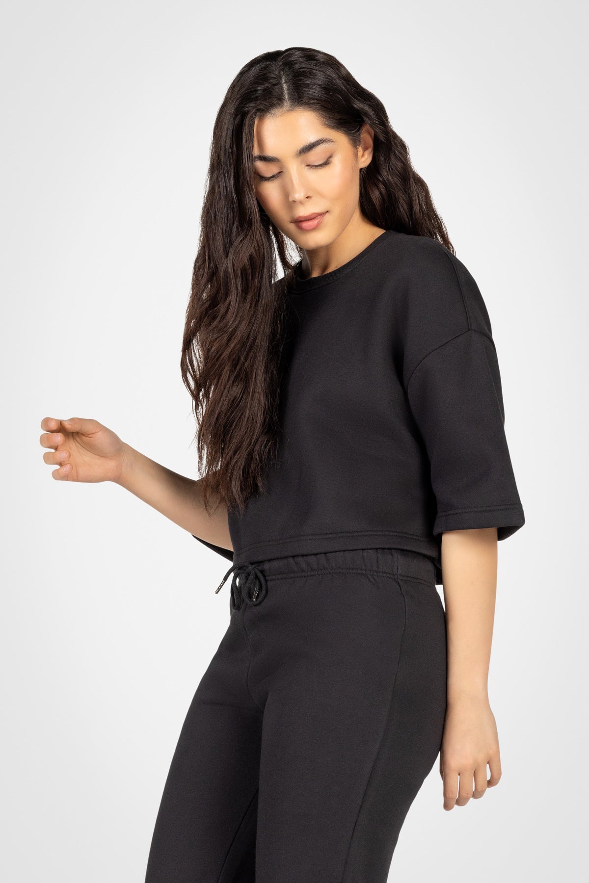 CloudFleece Cropped Tee