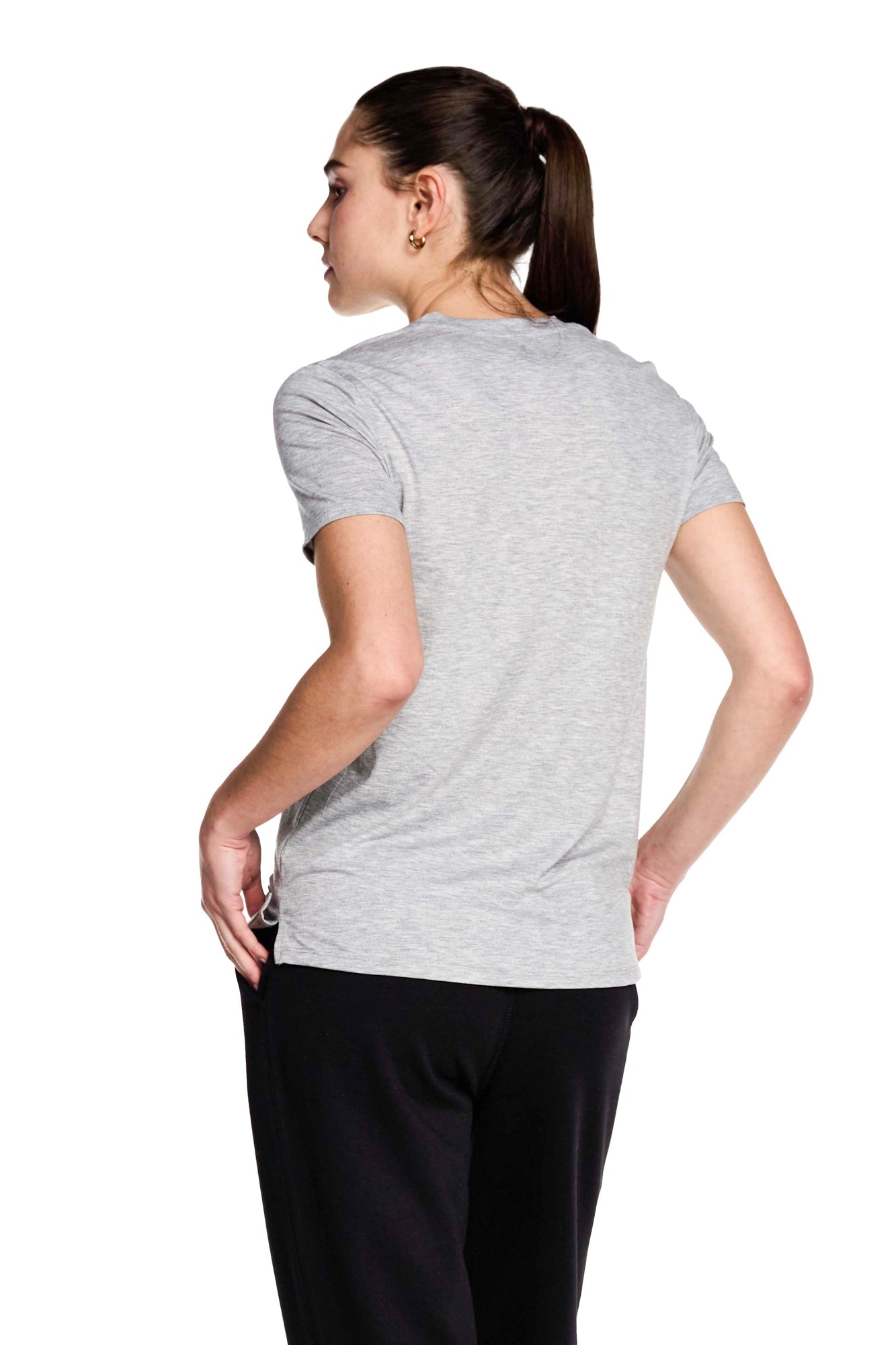 Free Spirit V-Neck Short Sleeve Top