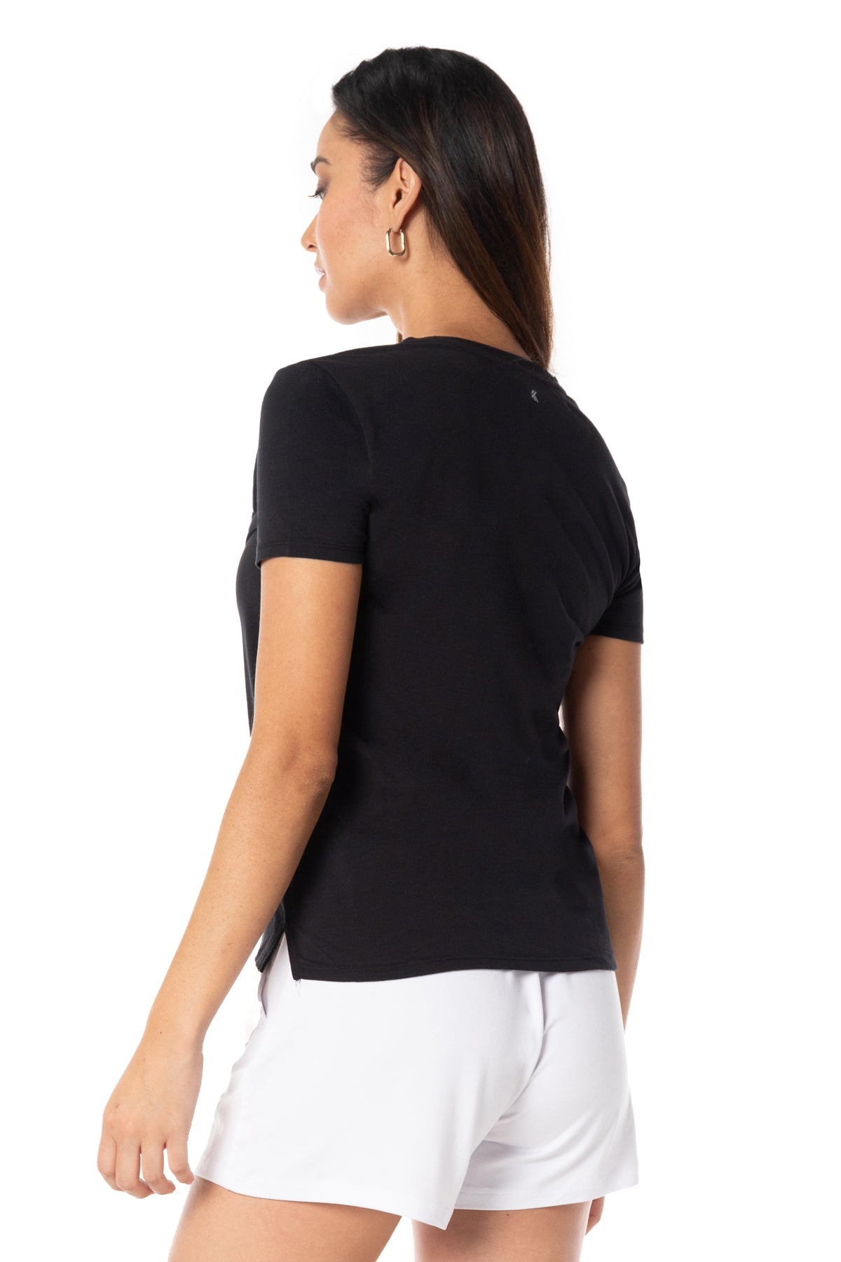 Free Spirit V-Neck Short Sleeve Top