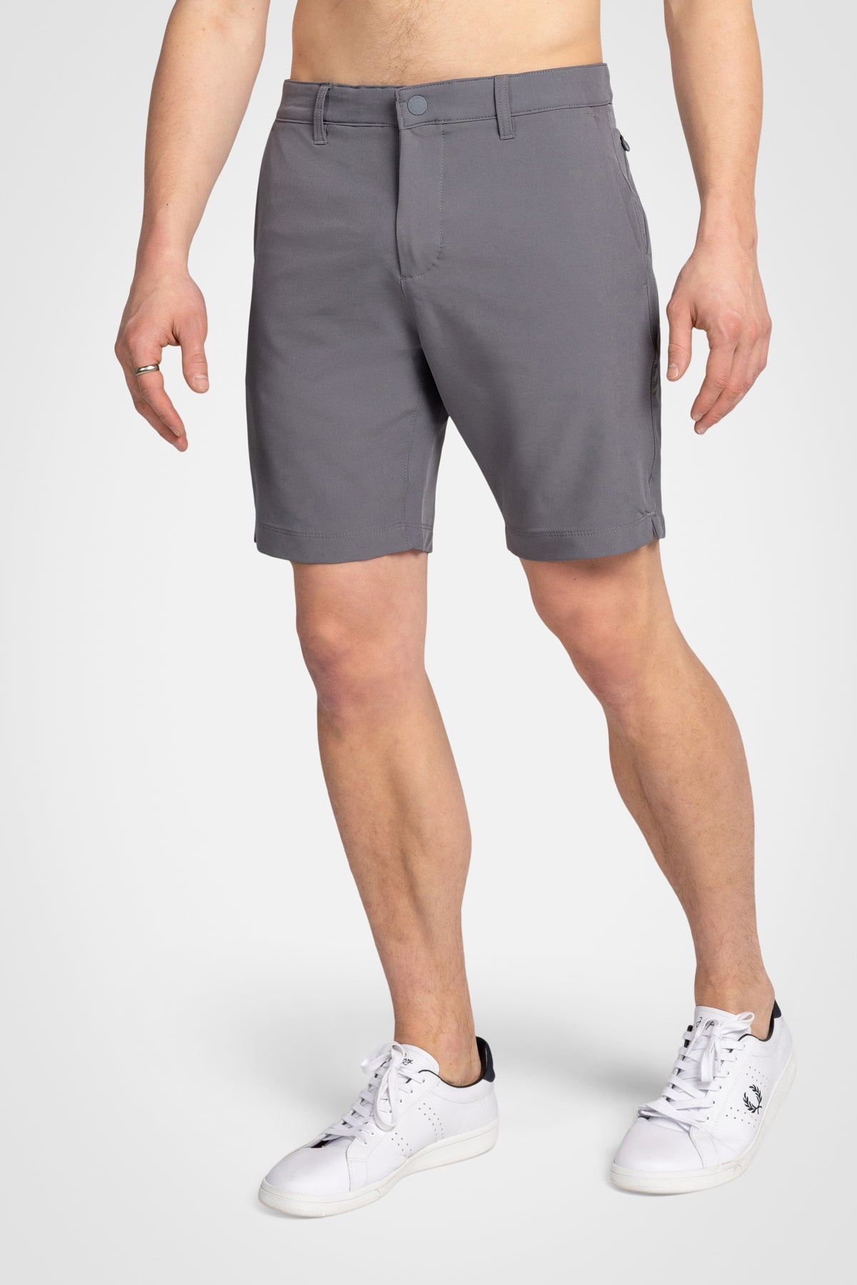 4-Way Woven Golf Short with Front Pockets and Back Pocket at Wearer's Right Side - UPF50