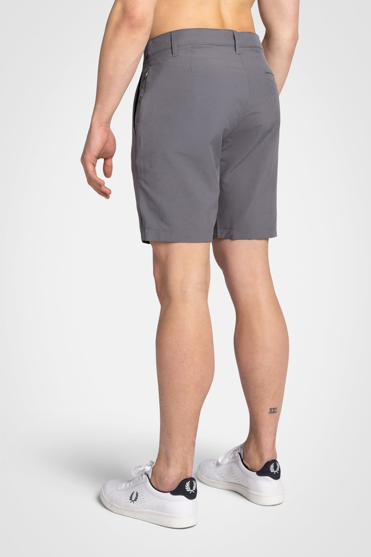4-Way Woven Golf Short with Front Pockets and Back Pocket at Wearer's Right Side - UPF50
