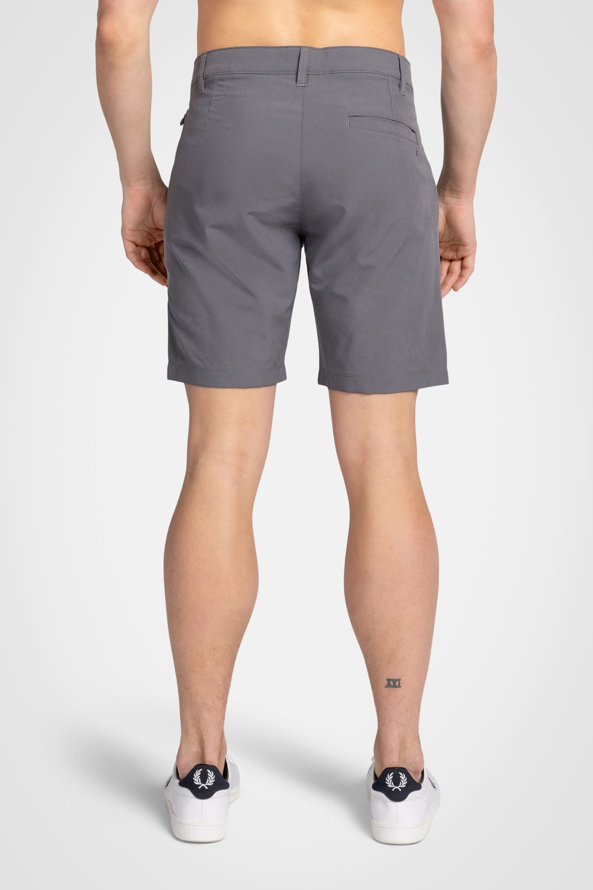 4-Way Woven Golf Short with Front Pockets and Back Pocket at Wearer's Right Side - UPF50