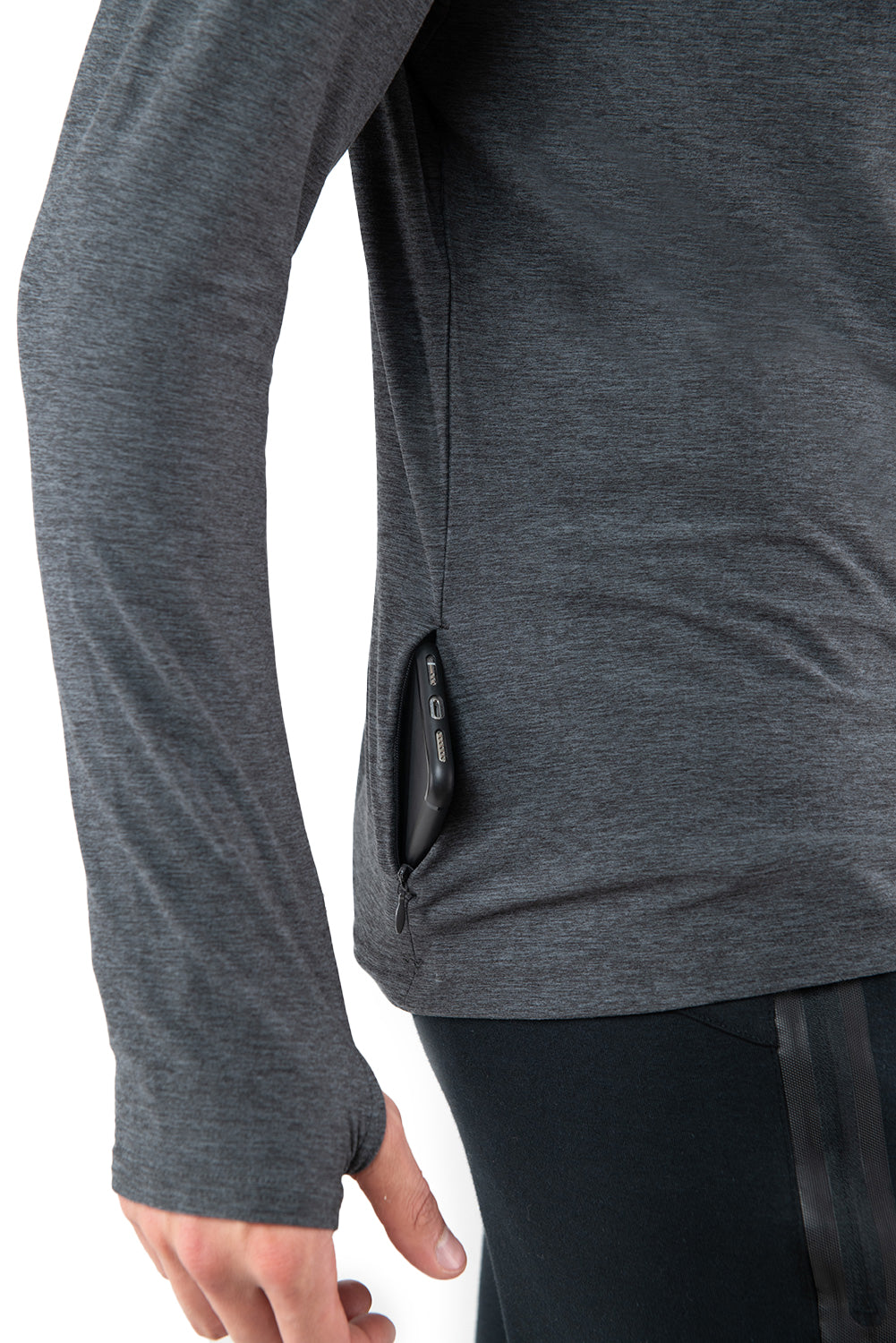 Day-To-Day Long Sleeve Top With Zip