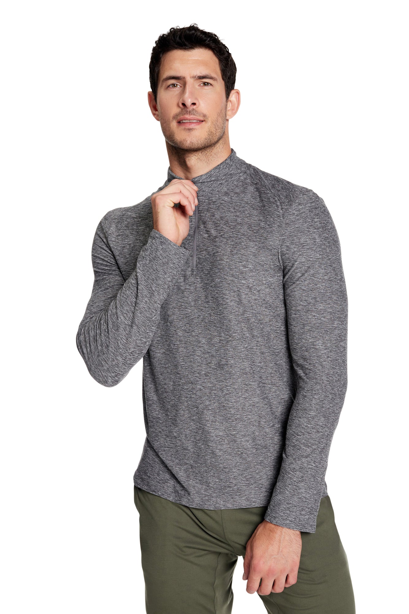 Day-To-Day Long Sleeve Top With Zip