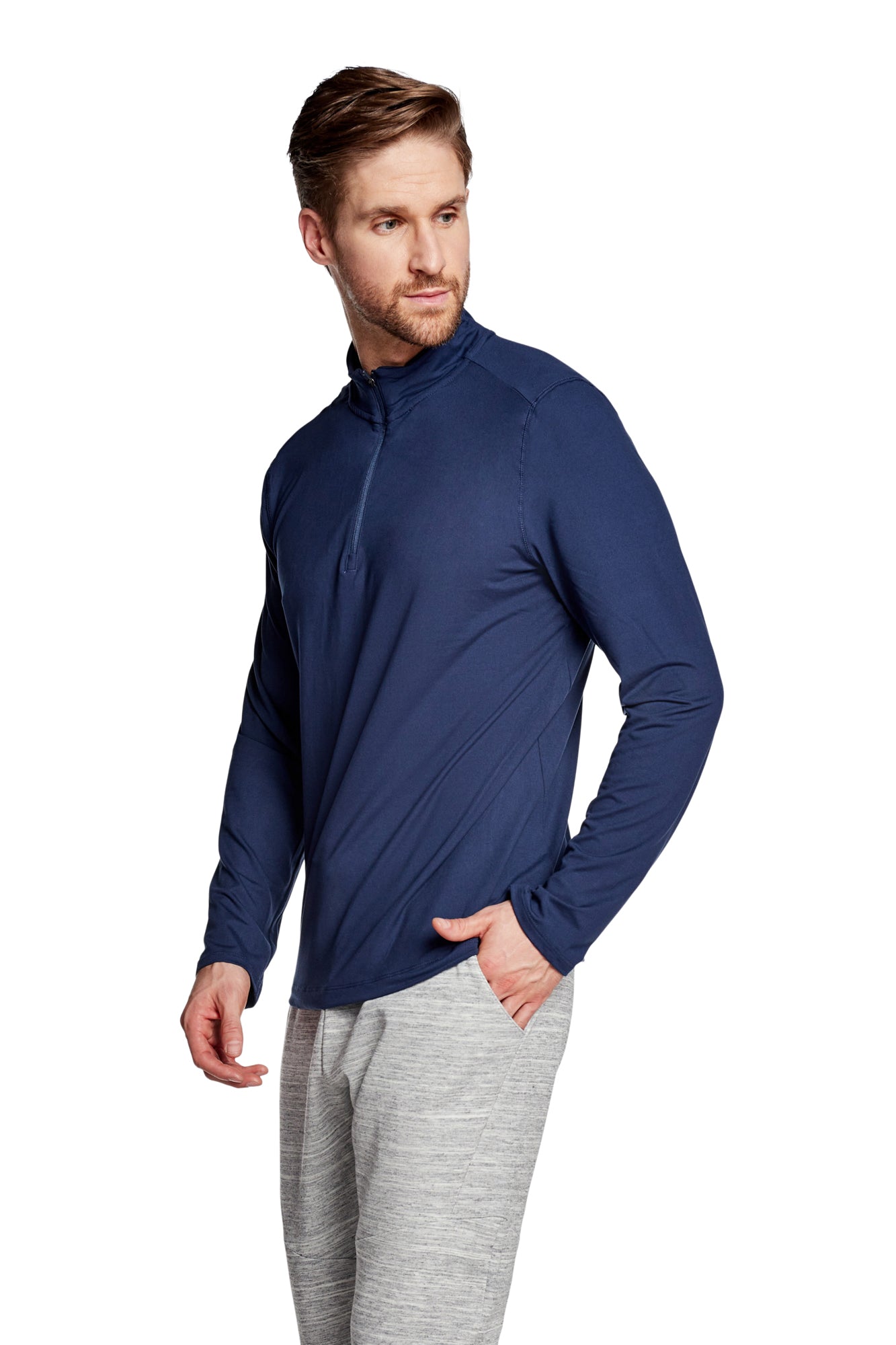 Day-To-Day Long Sleeve Top With Zip