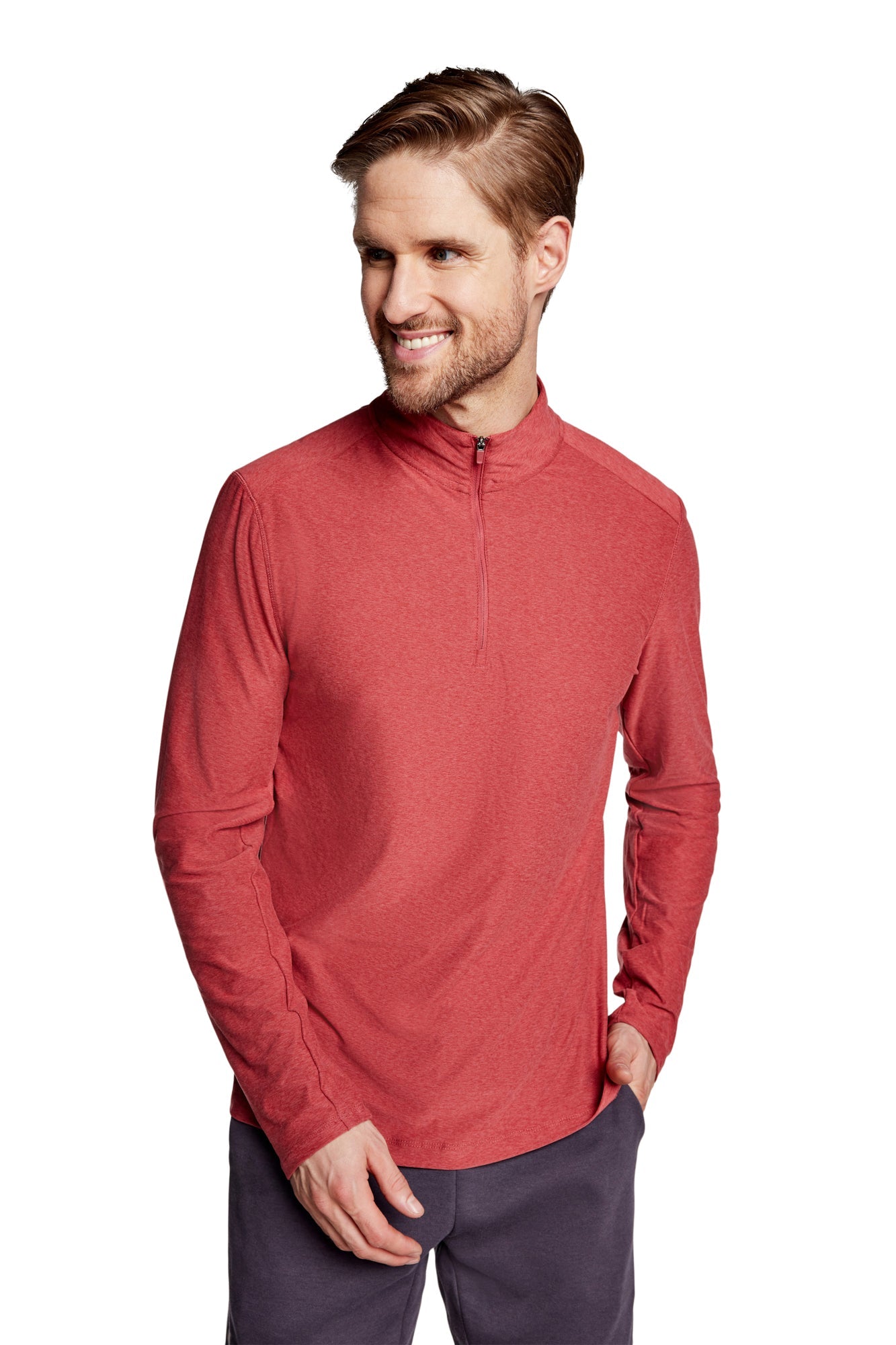 Day-To-Day Long Sleeve Top With Zip