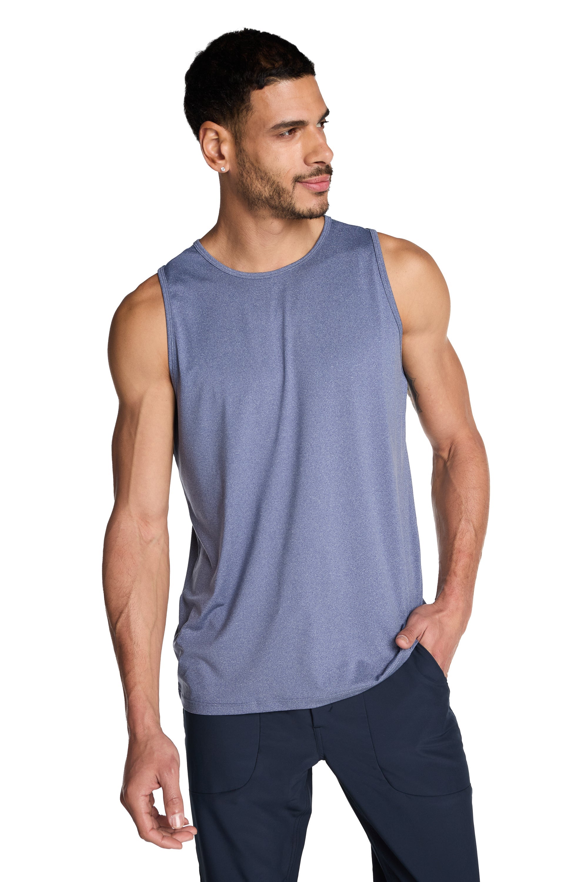 FlexFit Jersey Sleeveless Top