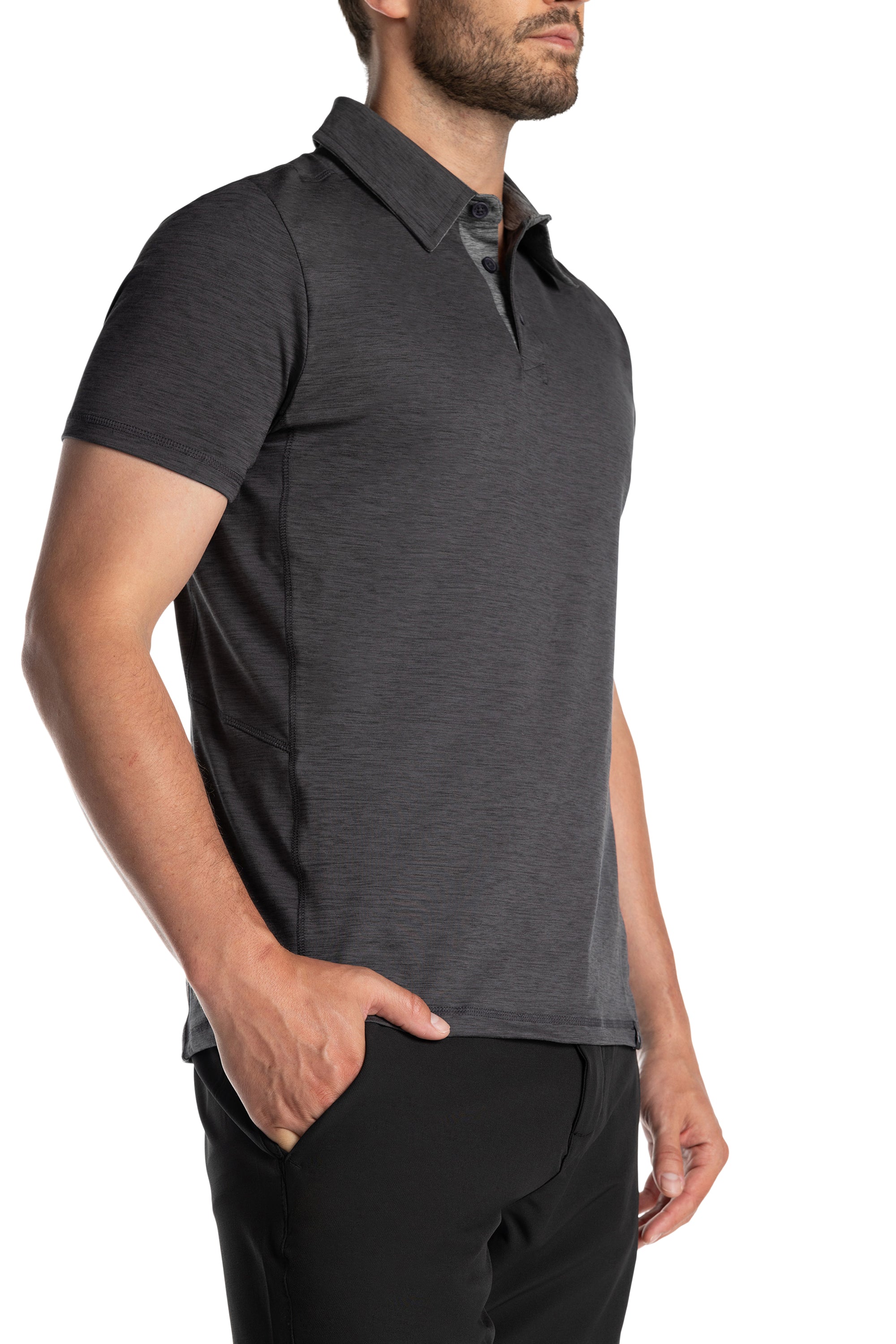 Brookside Contrast Collar Polo