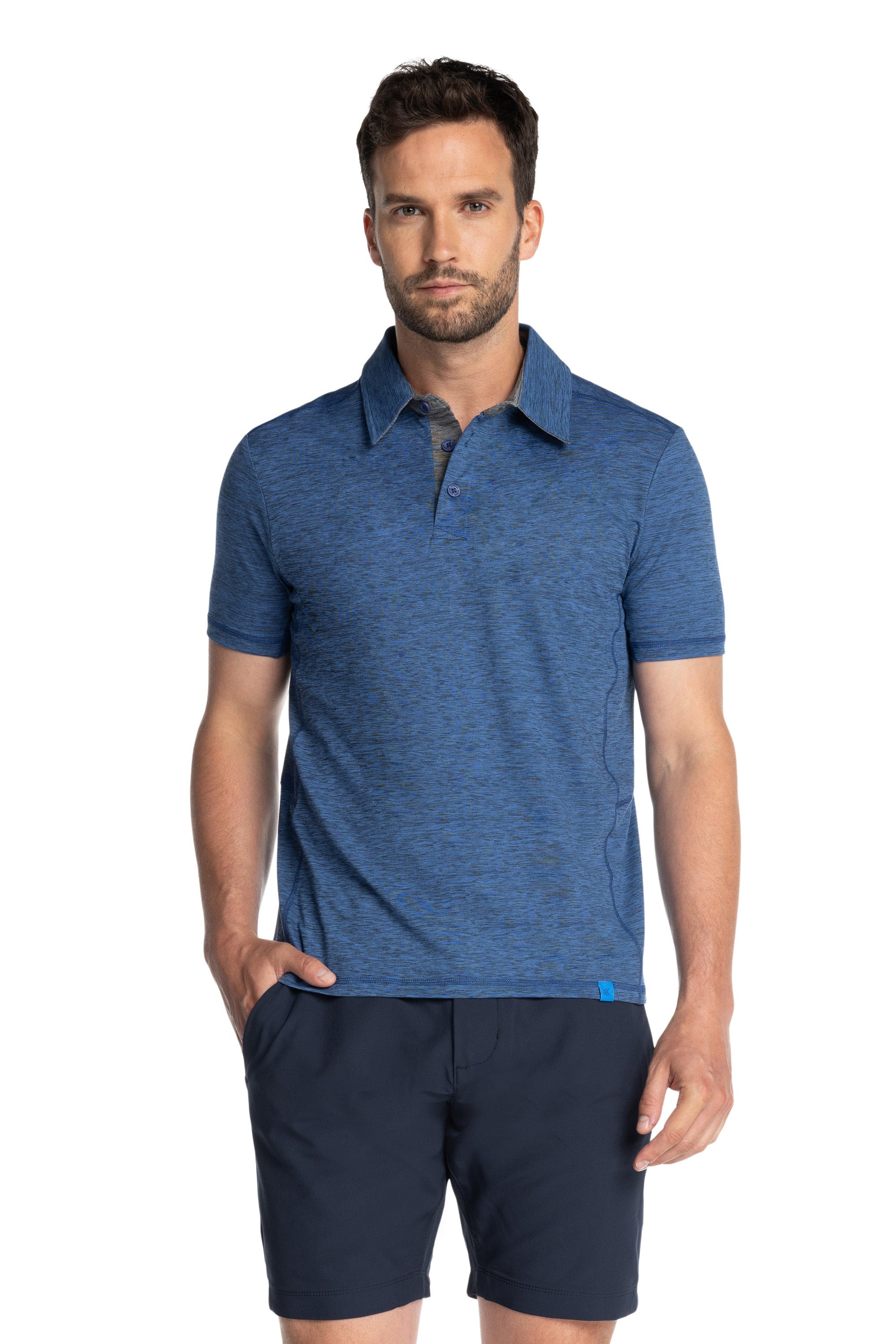 Brookside Contrast Collar Polo