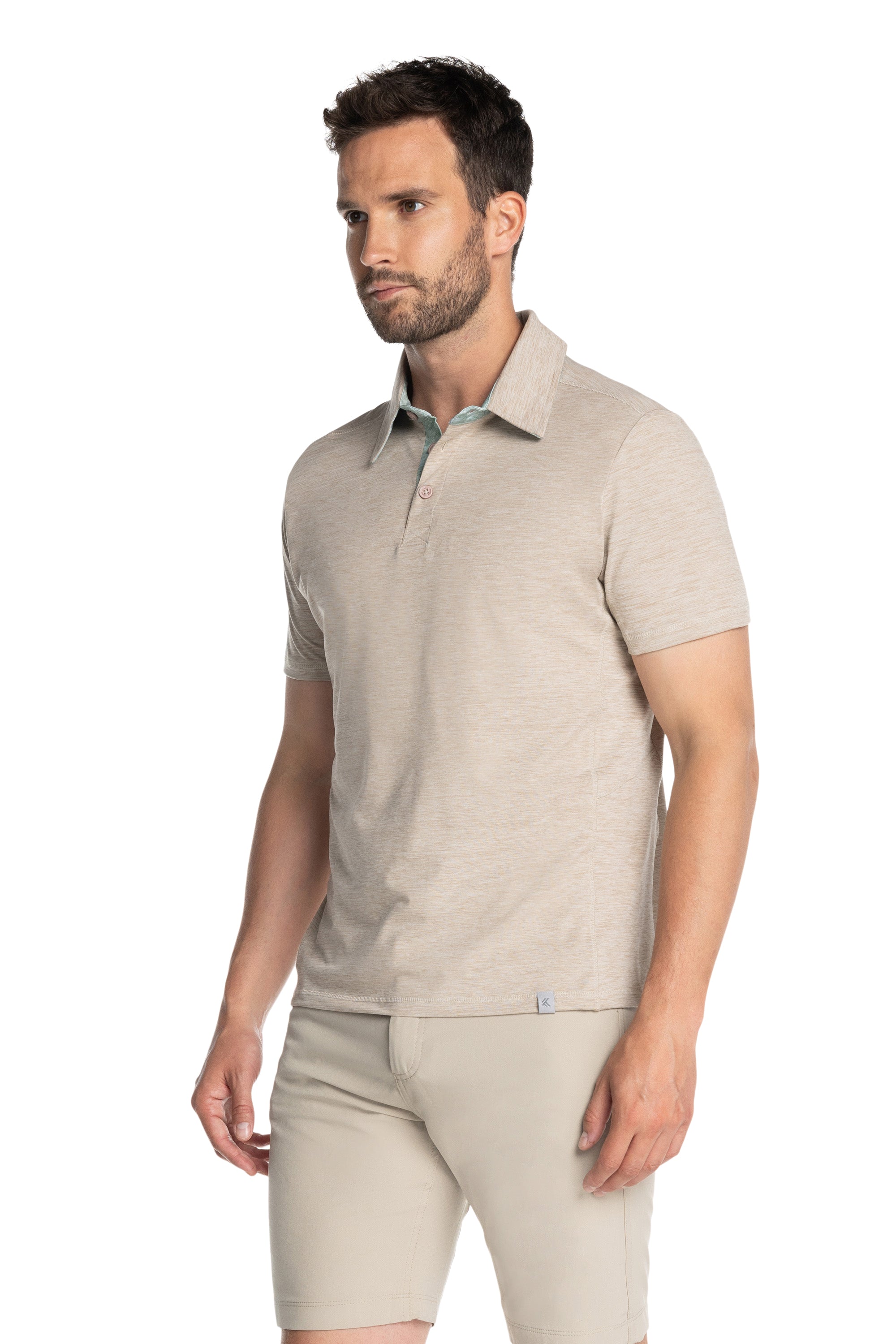 Brookside Contrast Collar Polo