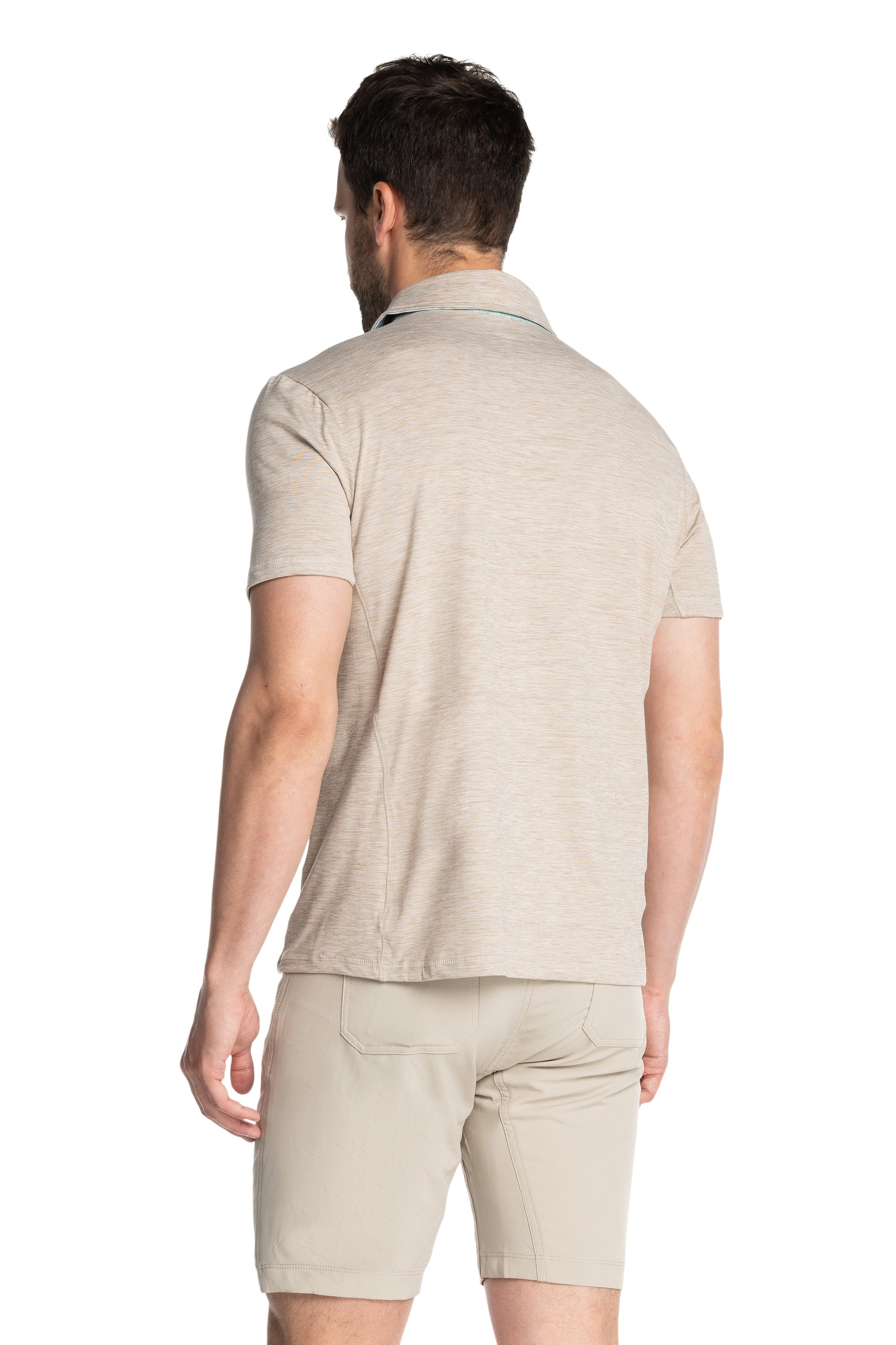 Brookside Contrast Collar Polo