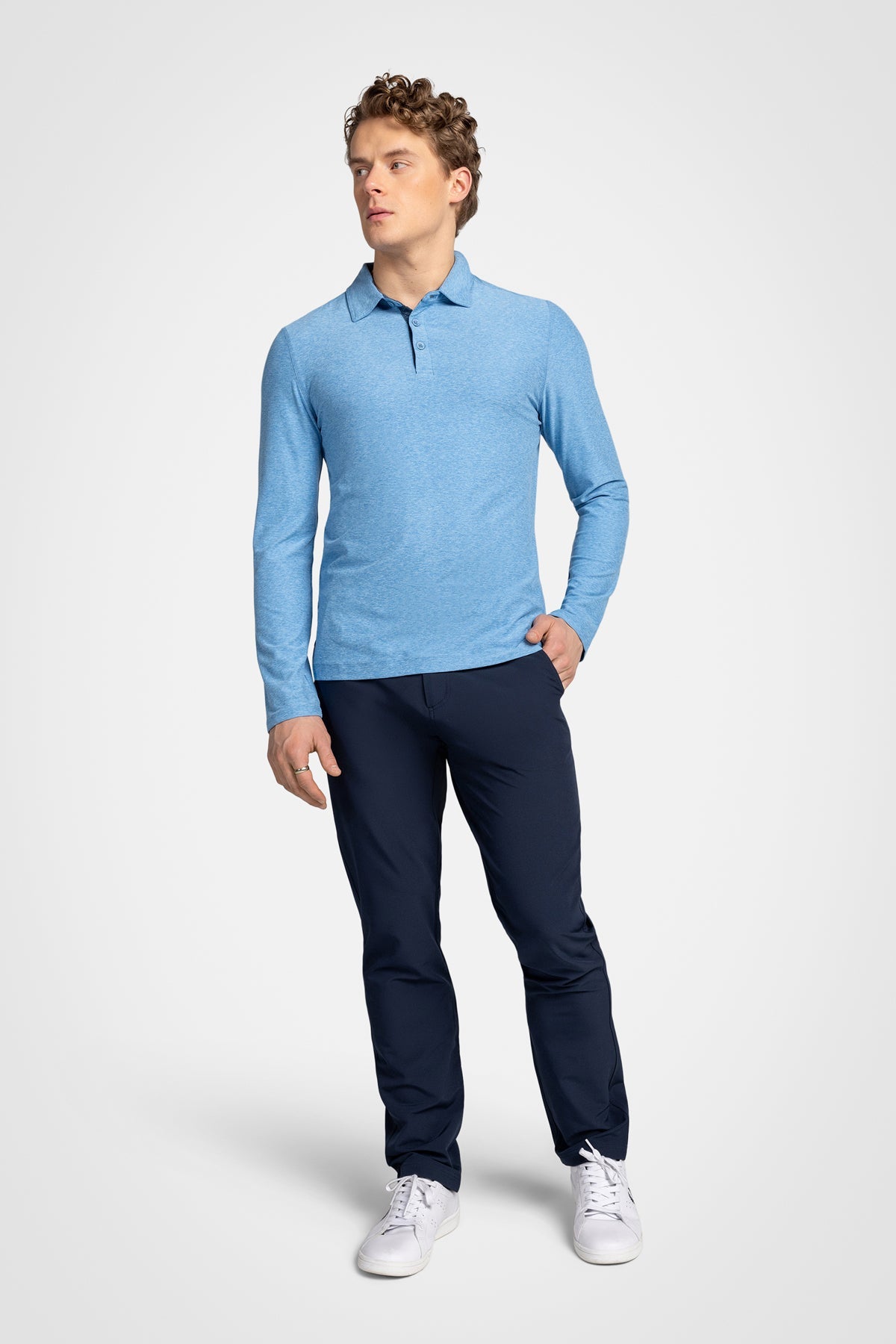 Thrive Long Sleeve 1⁄4 Zip Golf Top