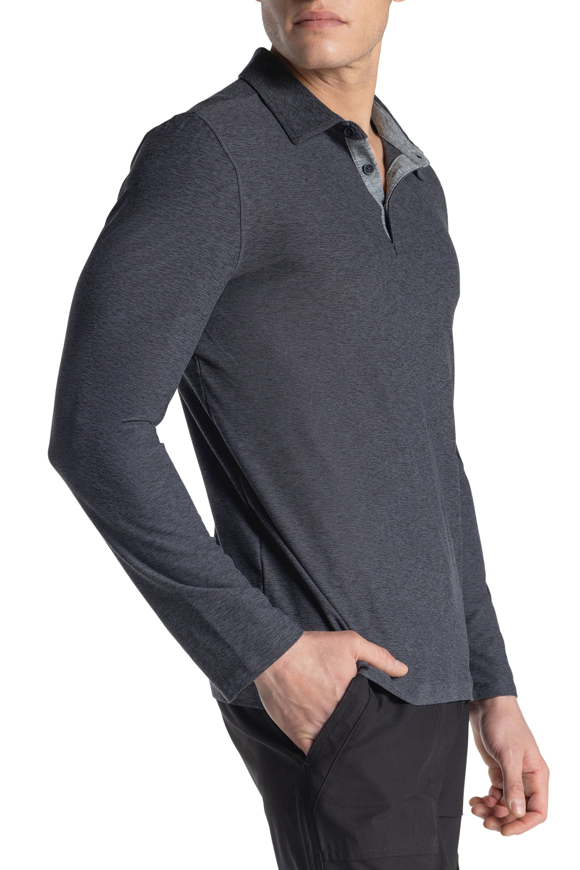 Thrive Long Sleeve 1⁄4 Zip Golf Top