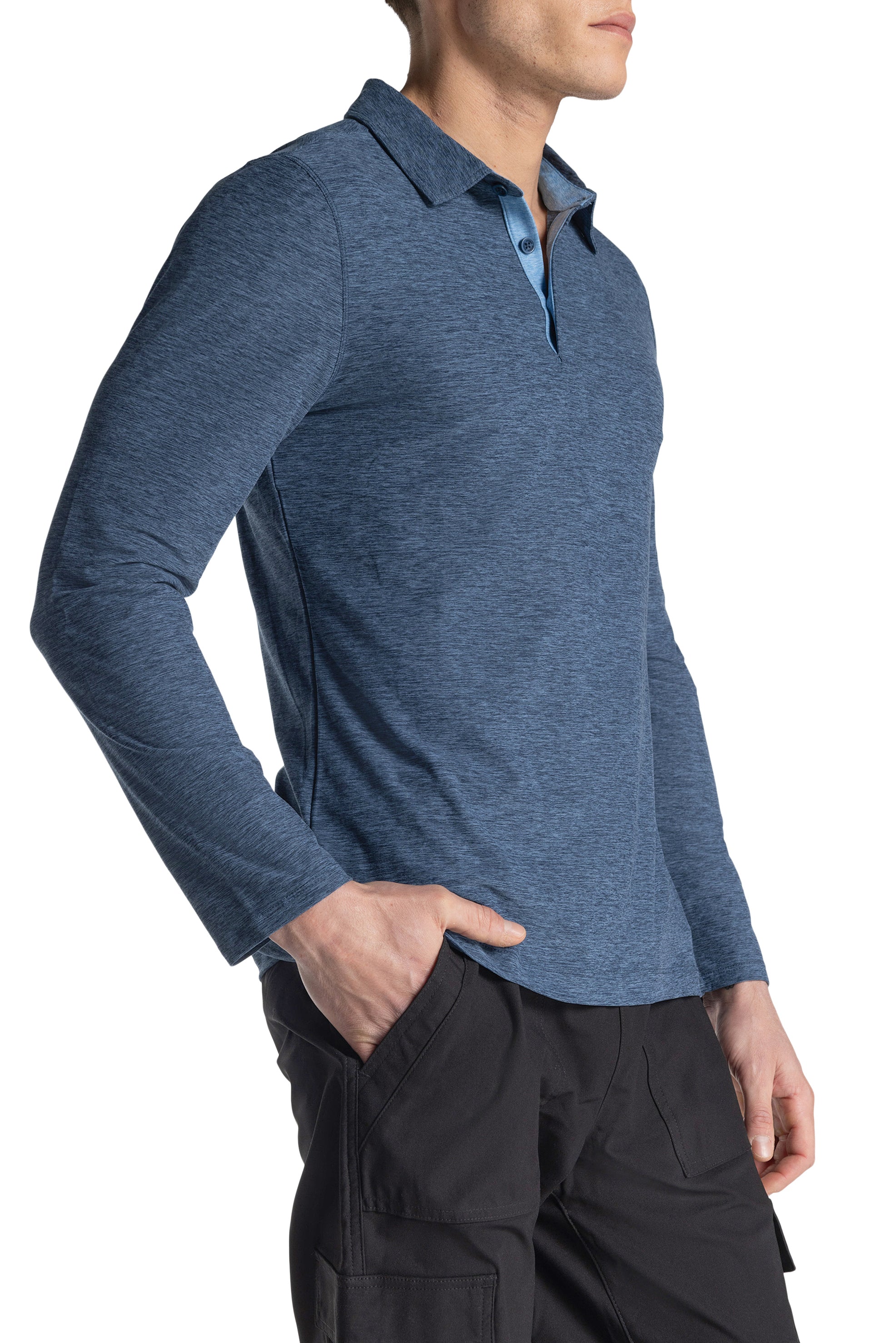 Thrive Long Sleeve 1⁄4 Zip Golf Top