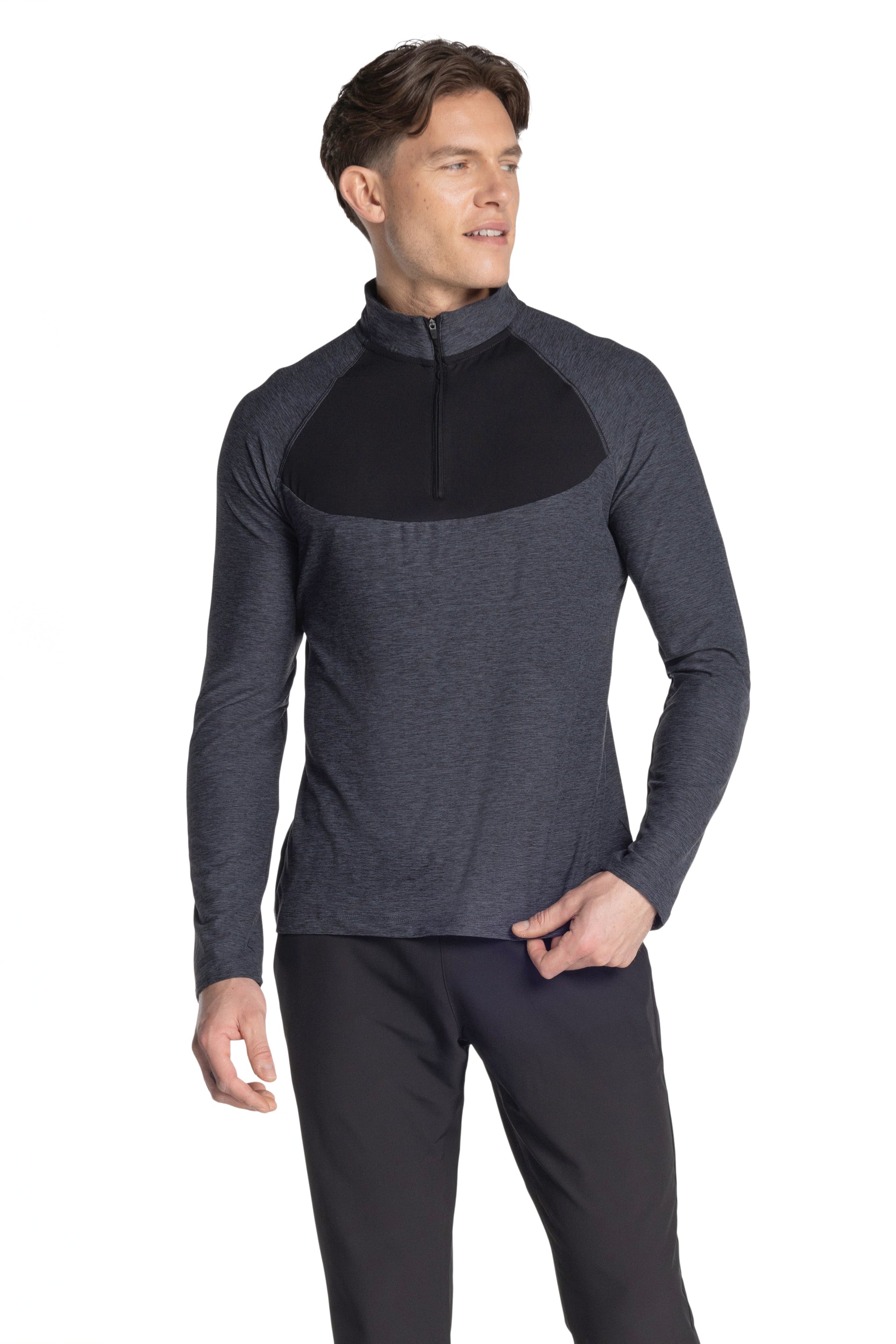 Apex Mock Collar Pullover