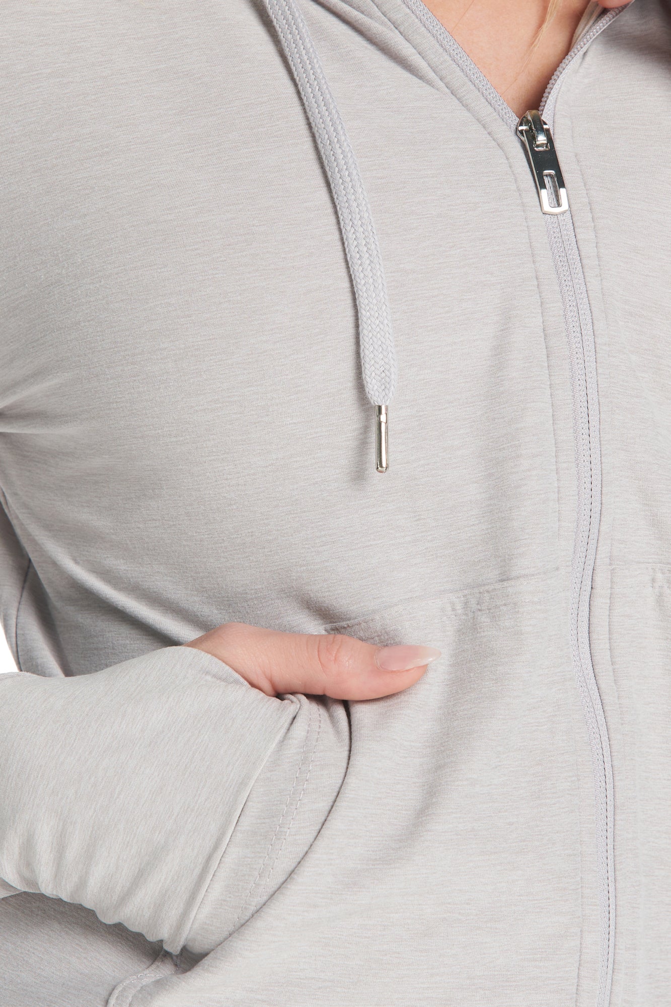 Day-To-Day Lightweight Zip-Up Hoodie