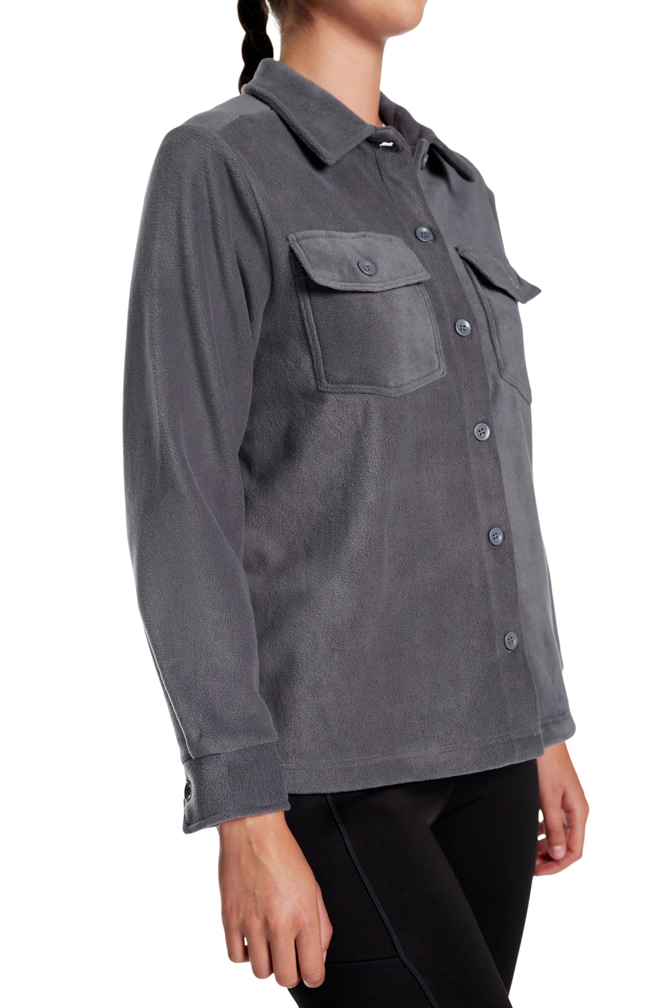 Jasper Polar Plush Fleece Shacket