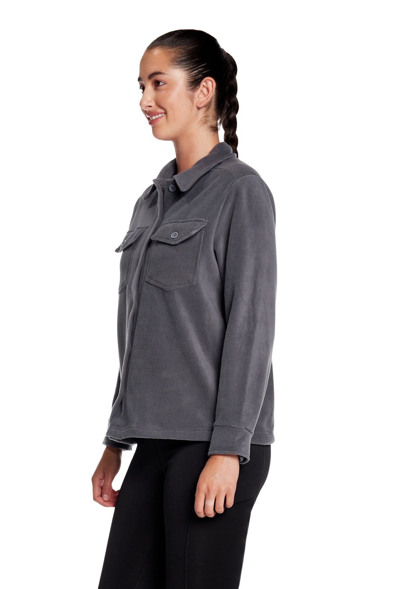 Jasper Polar Plush Fleece Shacket