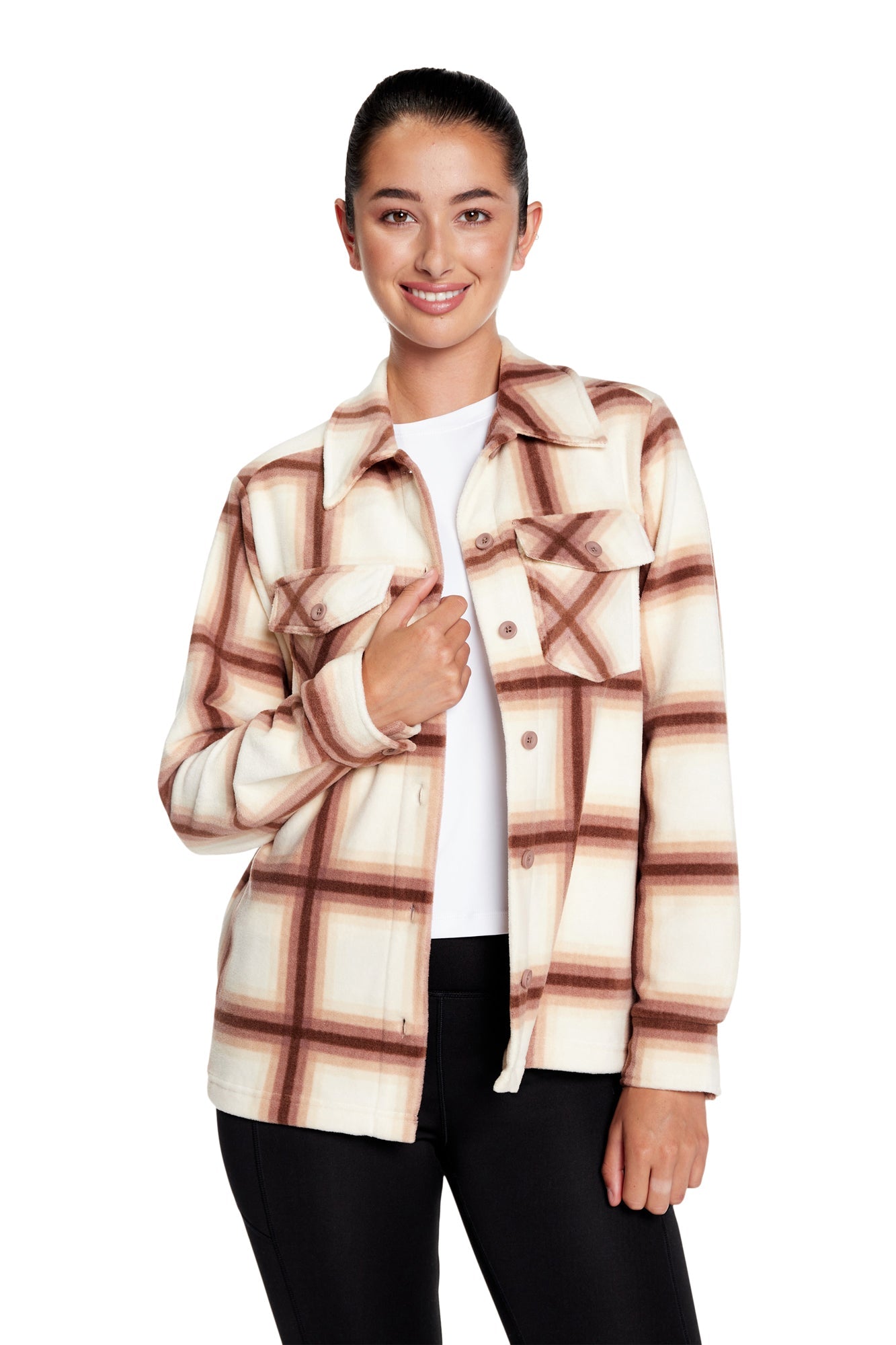 Jasper Polar Plush Fleece Shacket